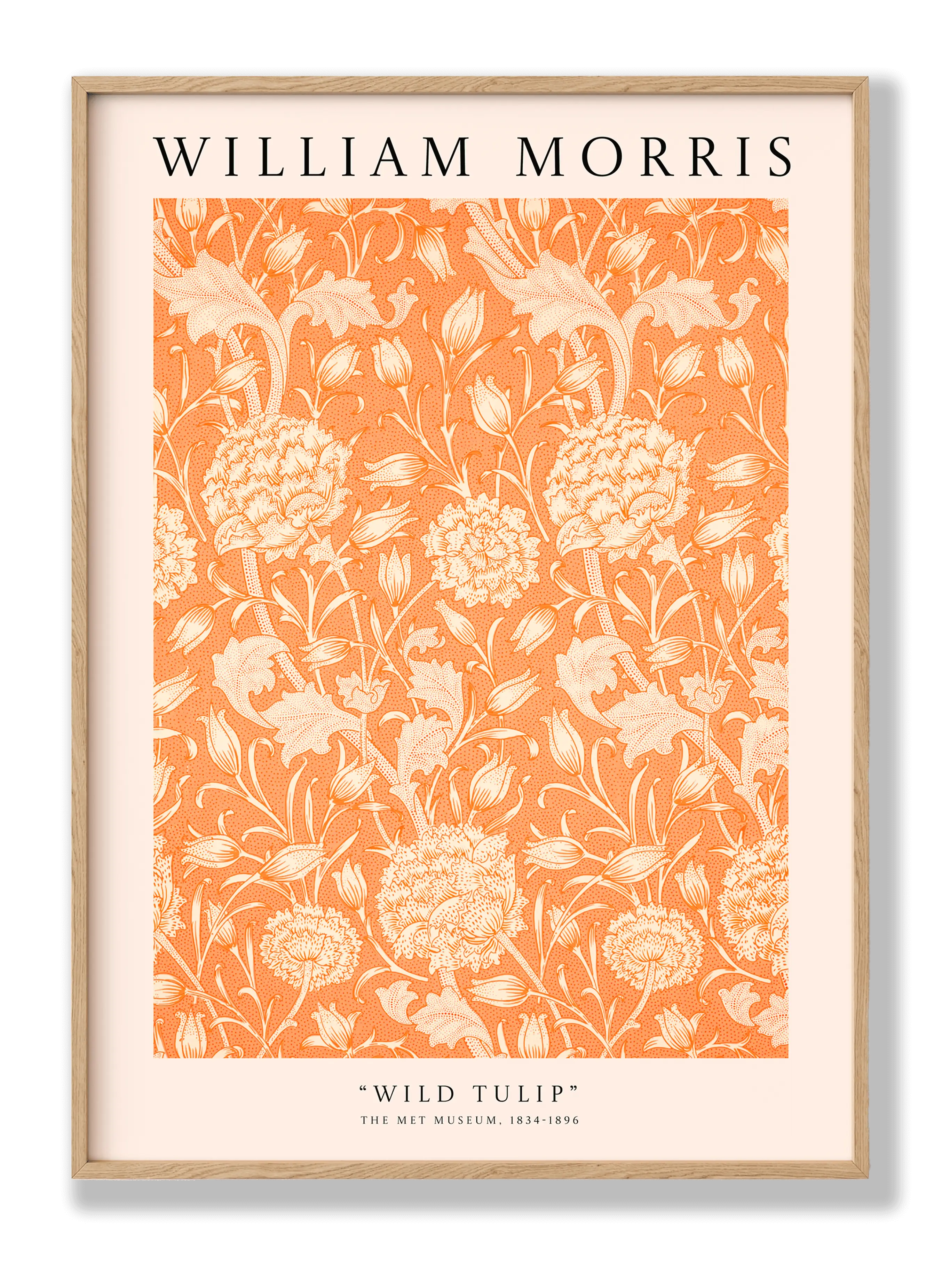 William Morris - Wilde Tulpe Poster
