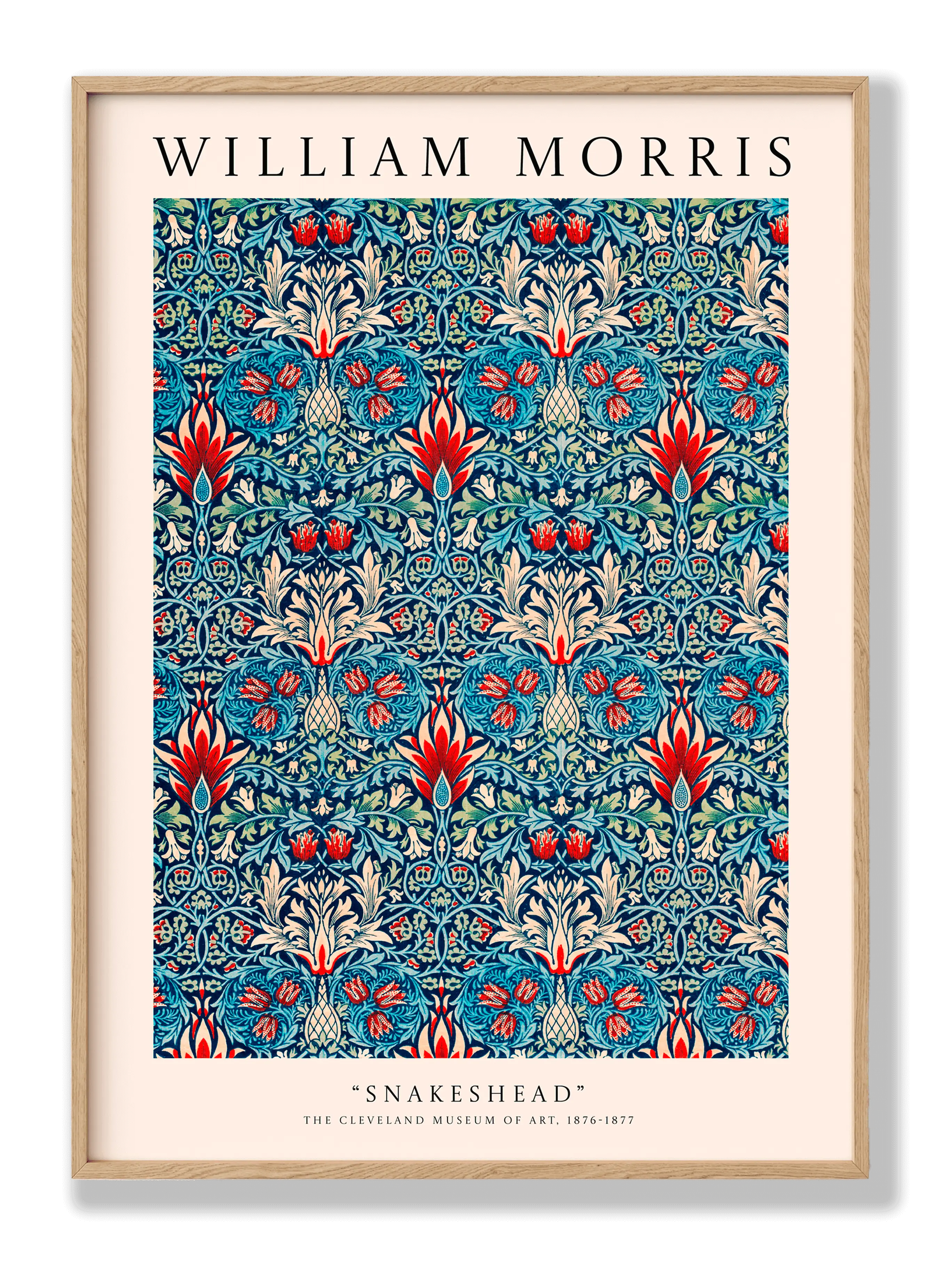William Morris - Snakeshead Poster