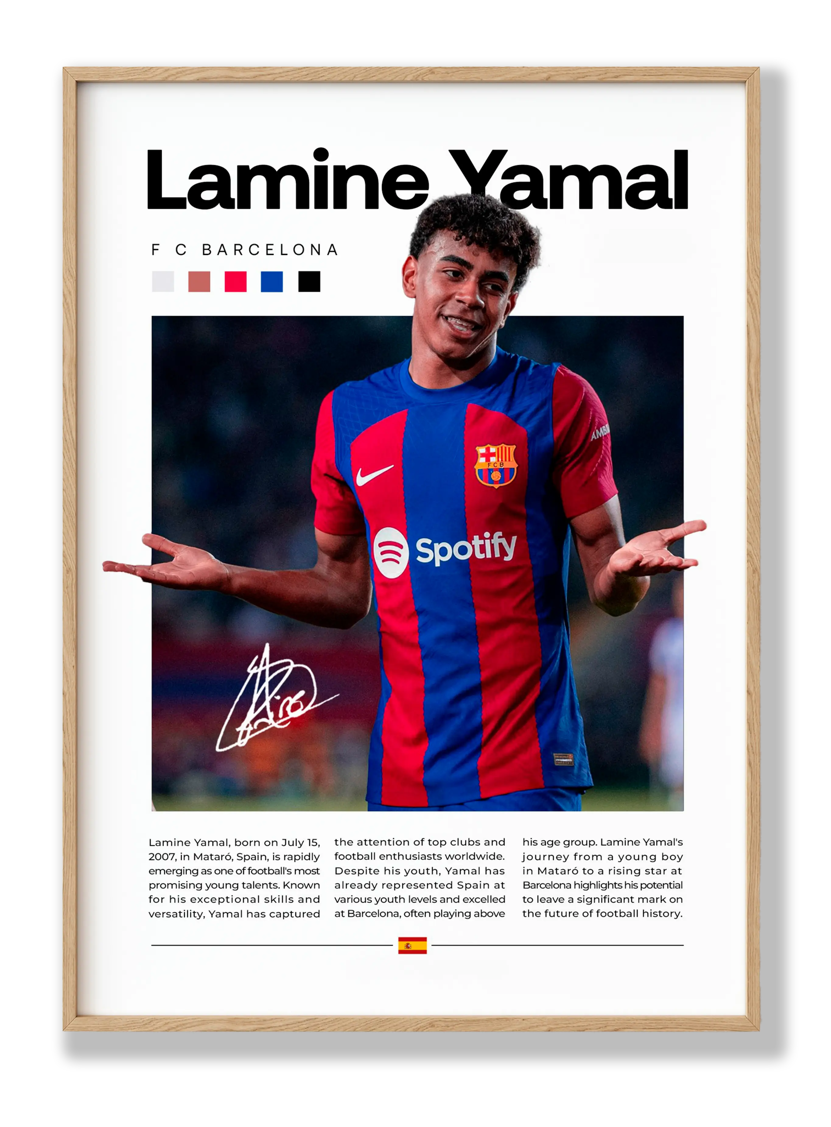 Lamine Yamal Poster