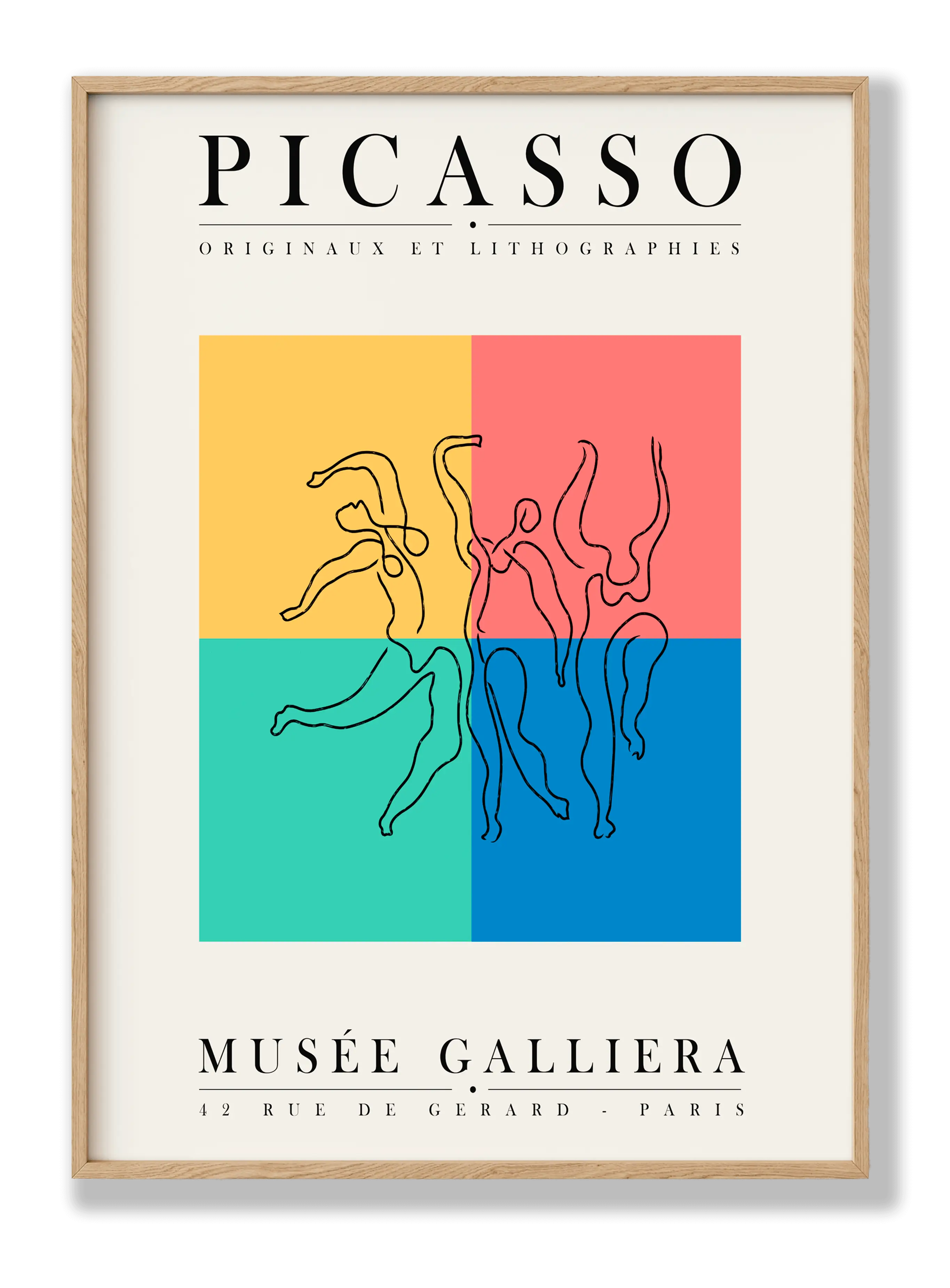 Picasso - Originale und Lithographien Poster