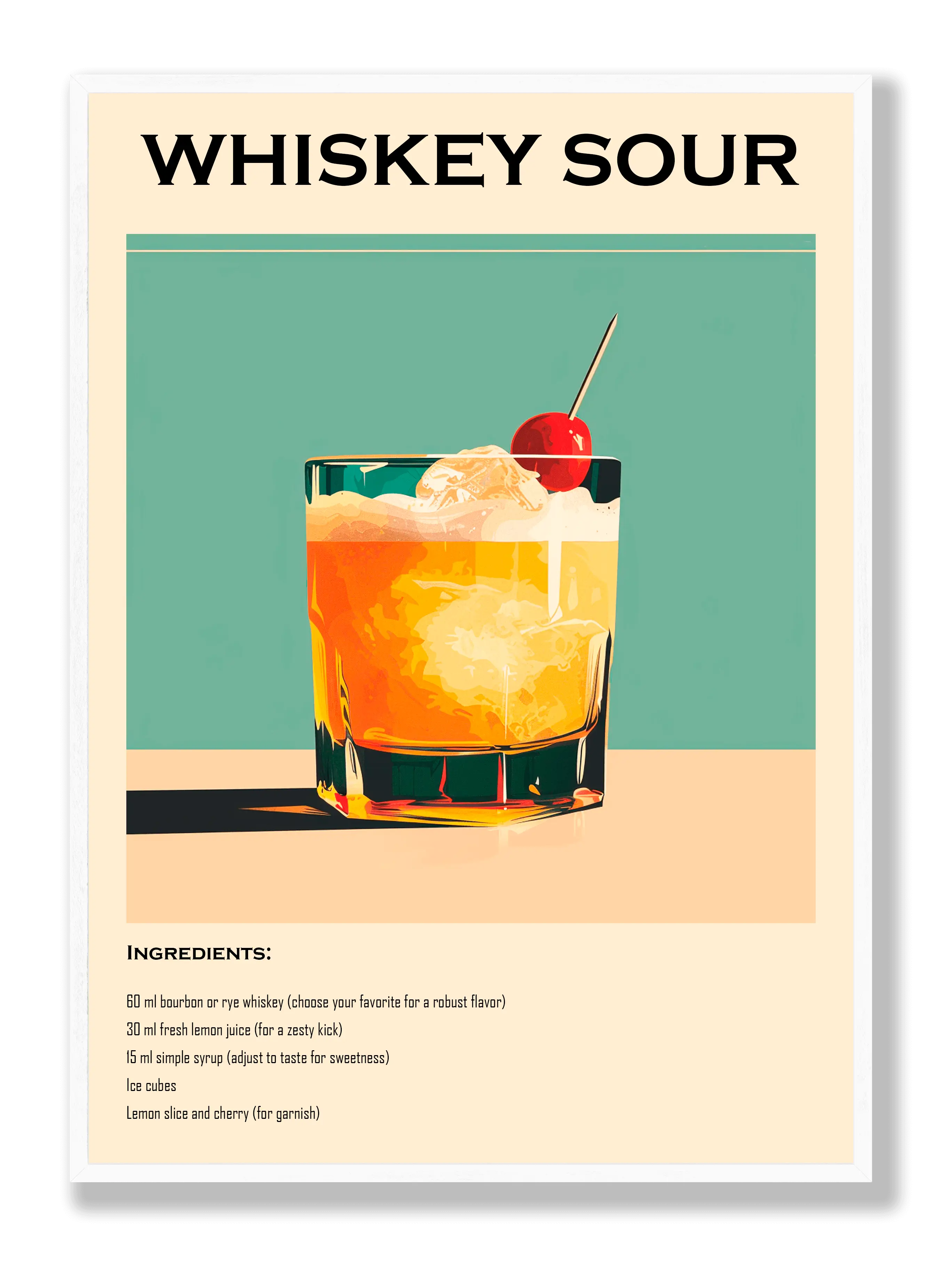 Whisky Sour Poster