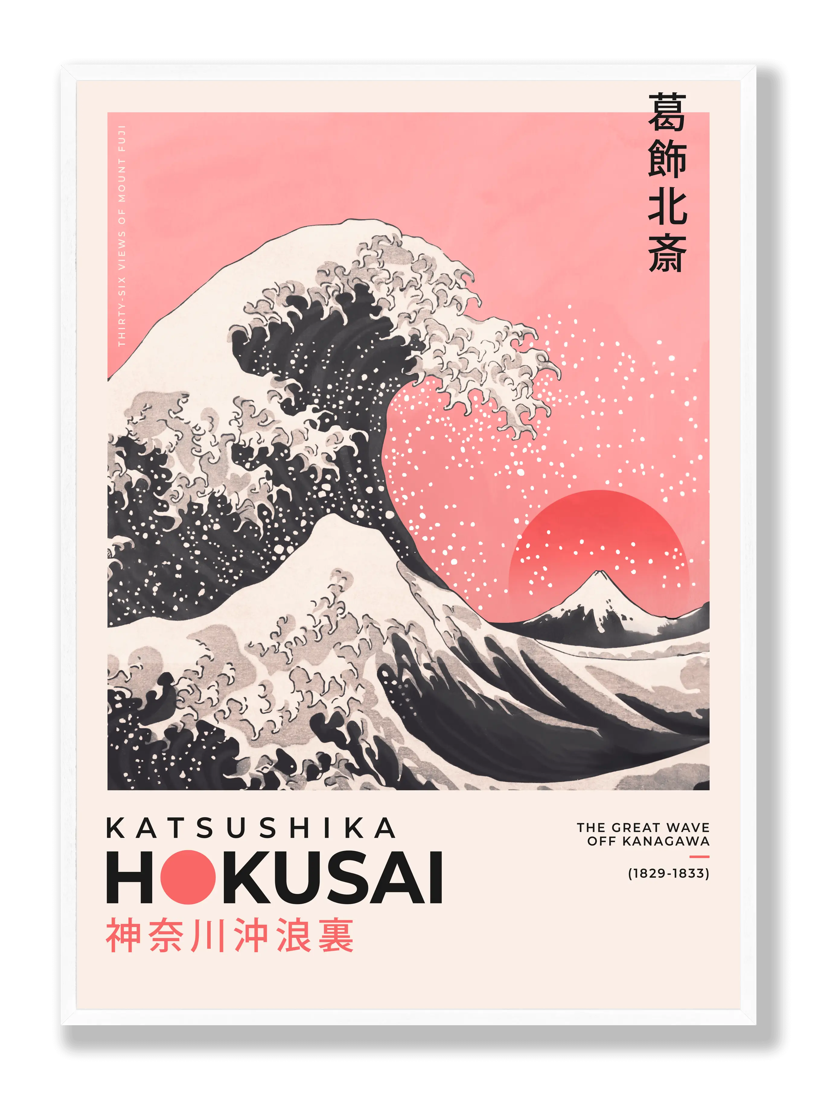 Katsushika Hokusai – Die große Welle vor Kanagawa Poster