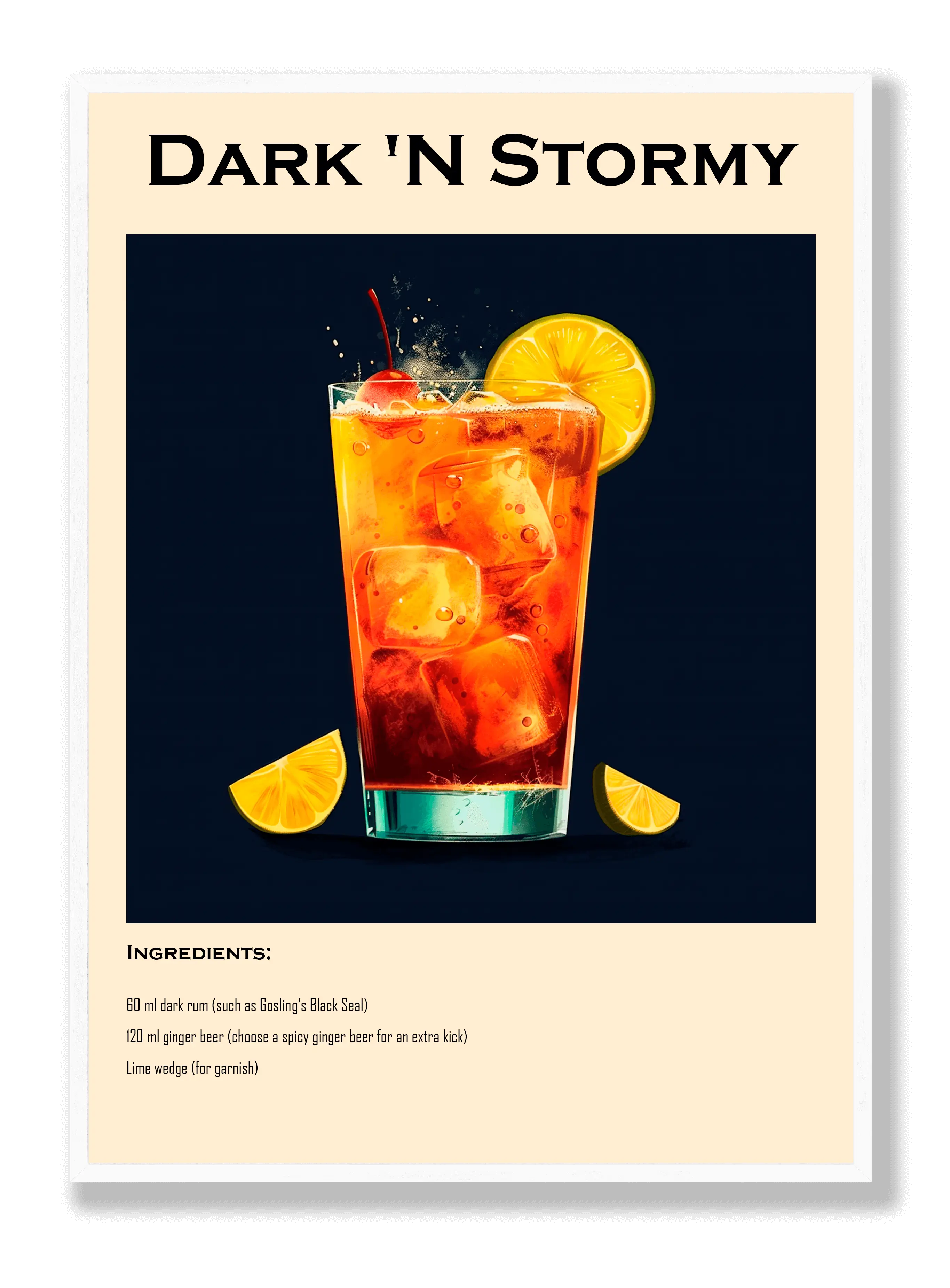 Dark 'N Stormy Poster