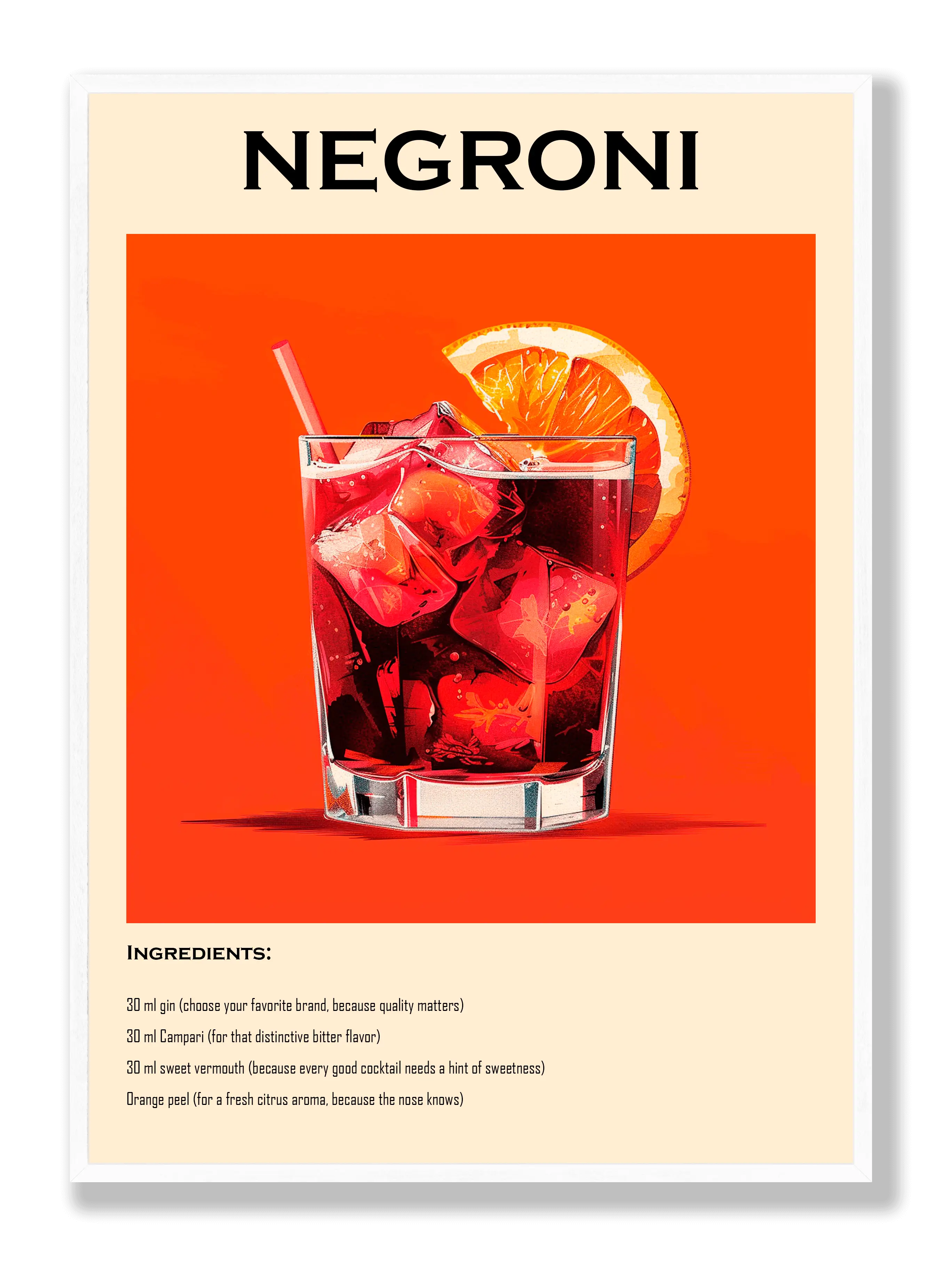 Negroni Poster