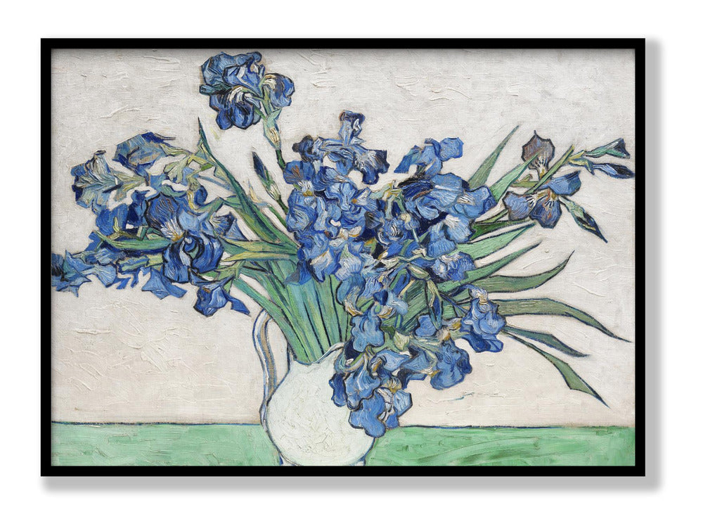 Vincent Van Goghs Schwertlilien 1890 Poster