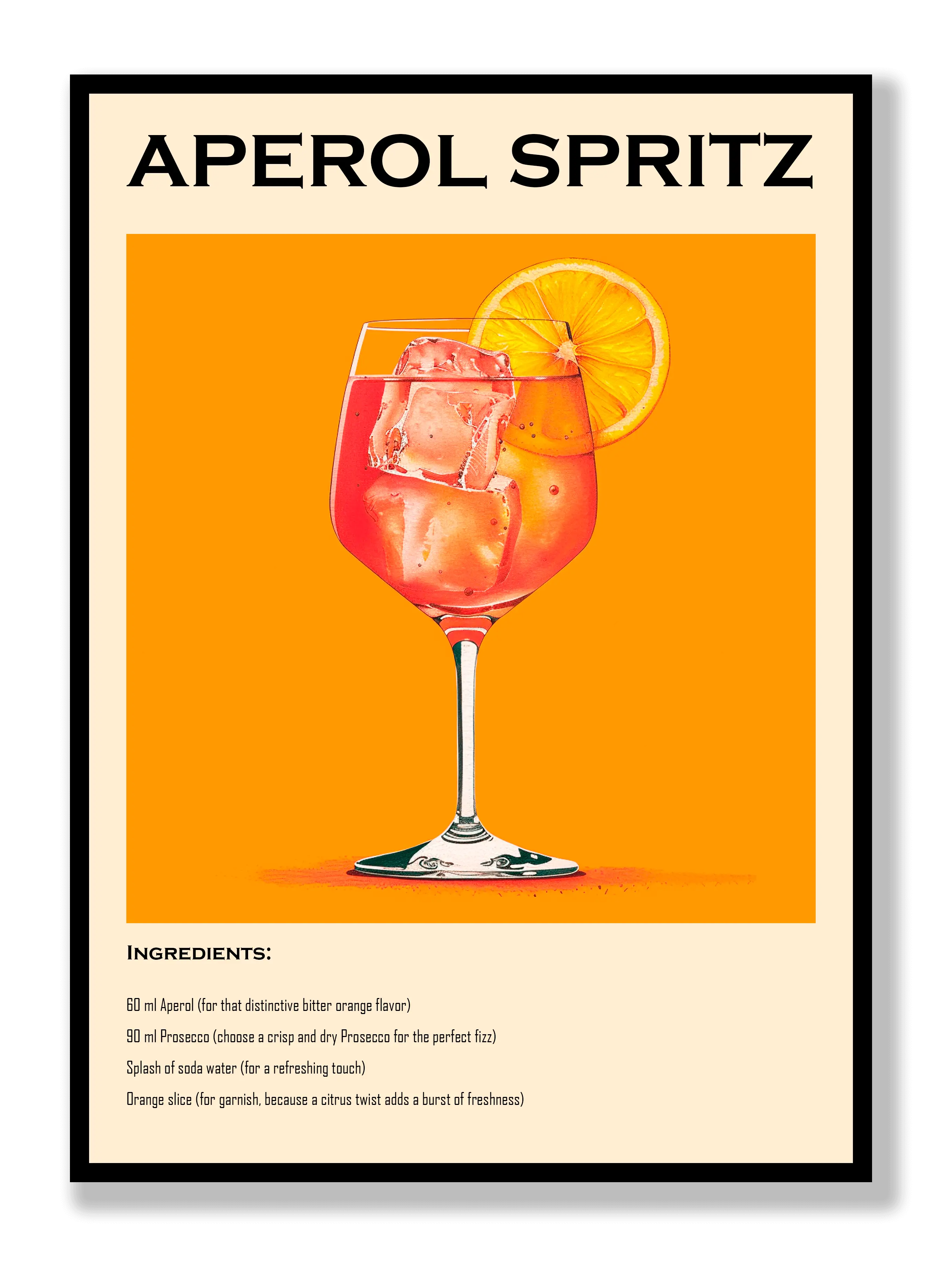 Aperol Spritz Poster