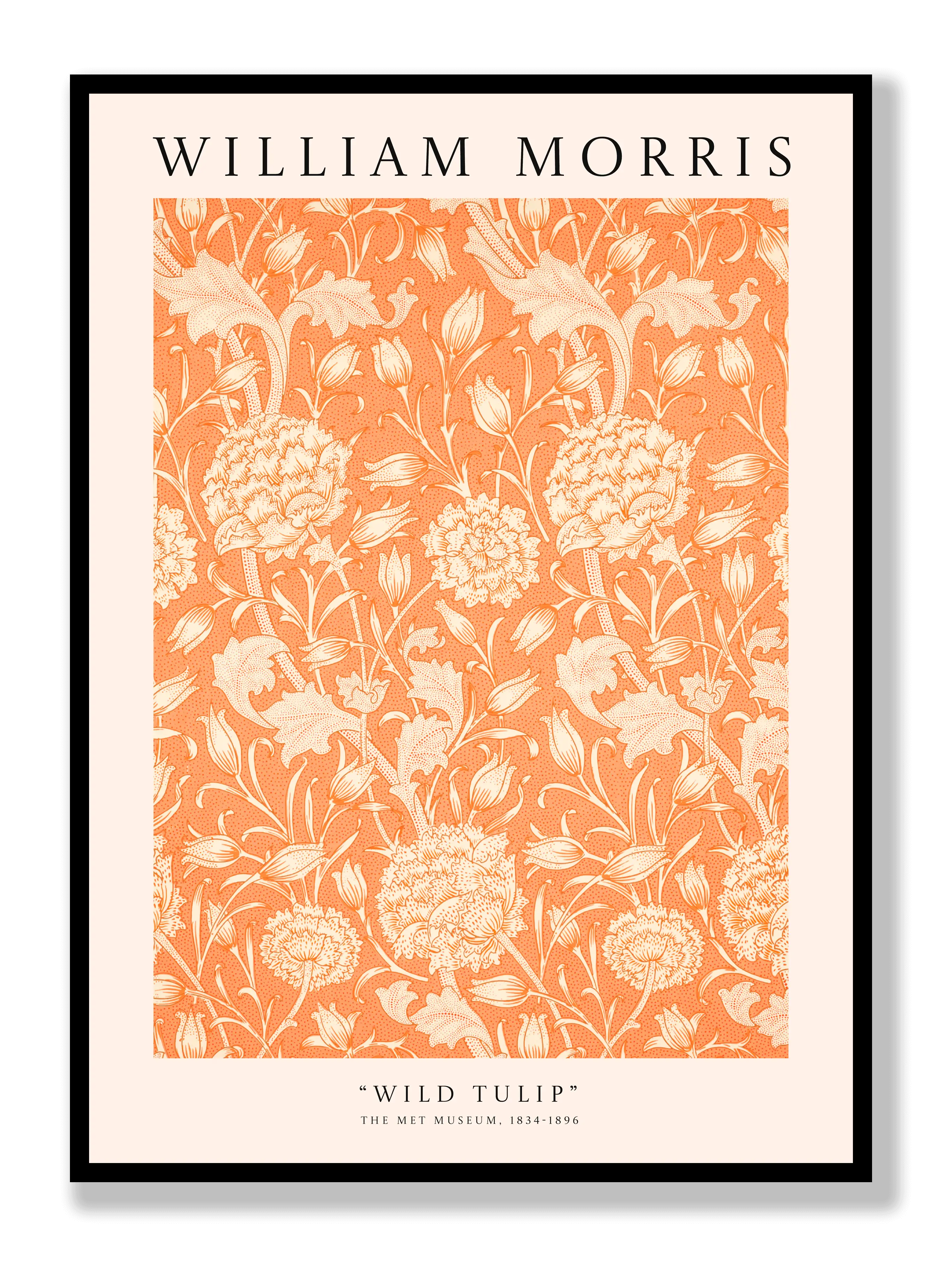 William Morris - Wilde Tulpe Poster