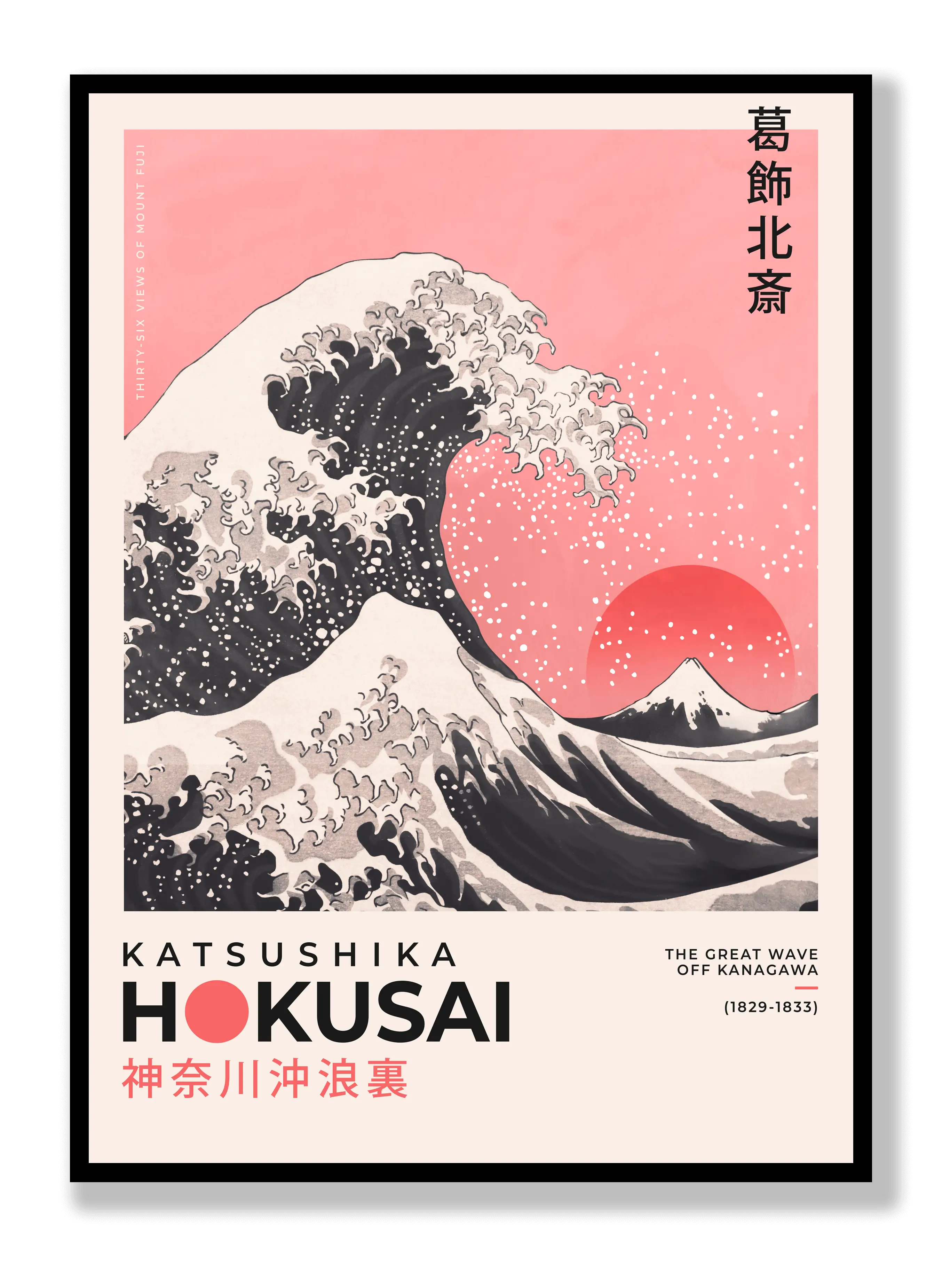 Katsushika Hokusai – Die große Welle vor Kanagawa Poster