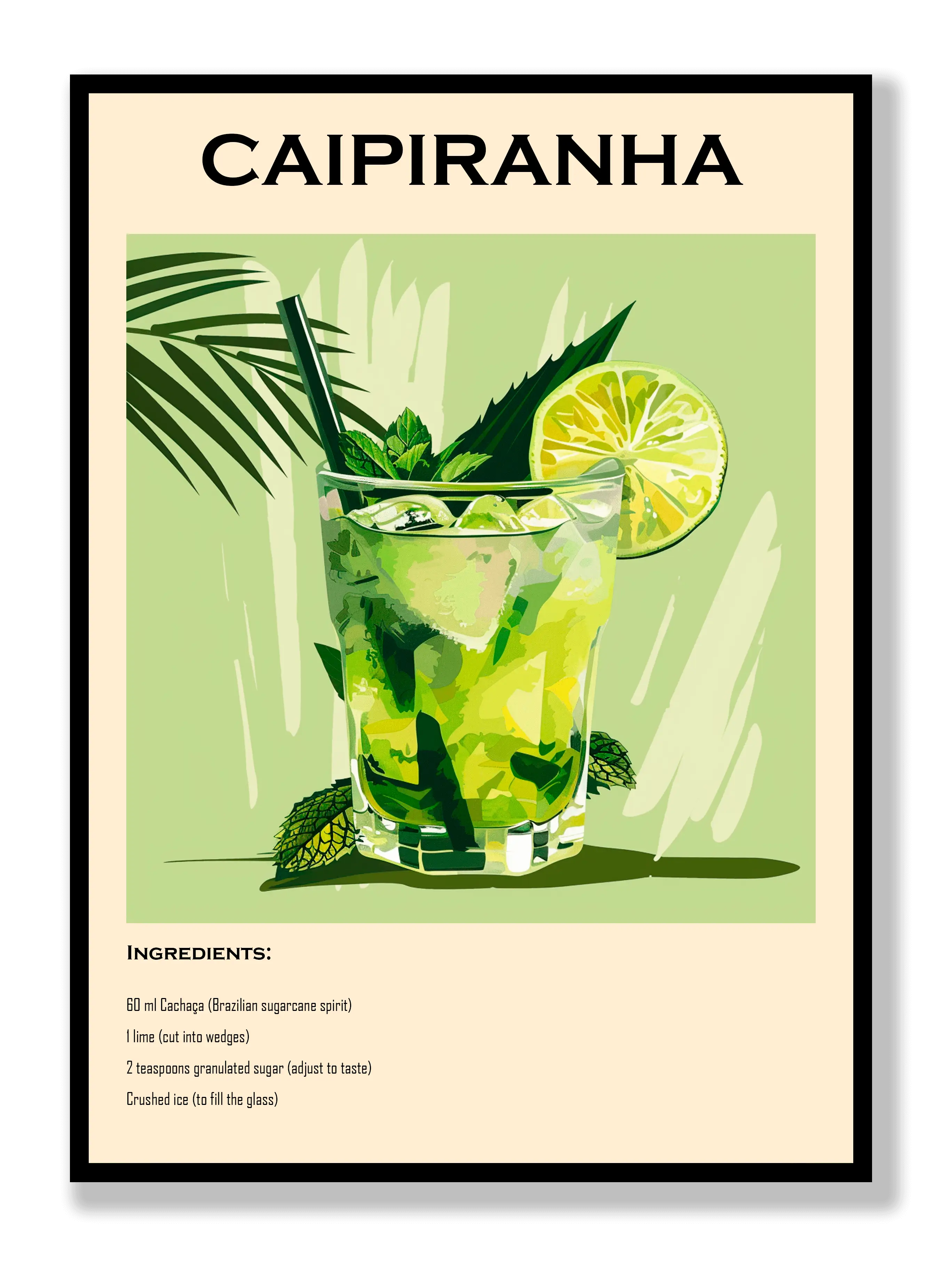 Caipirinha-Poster