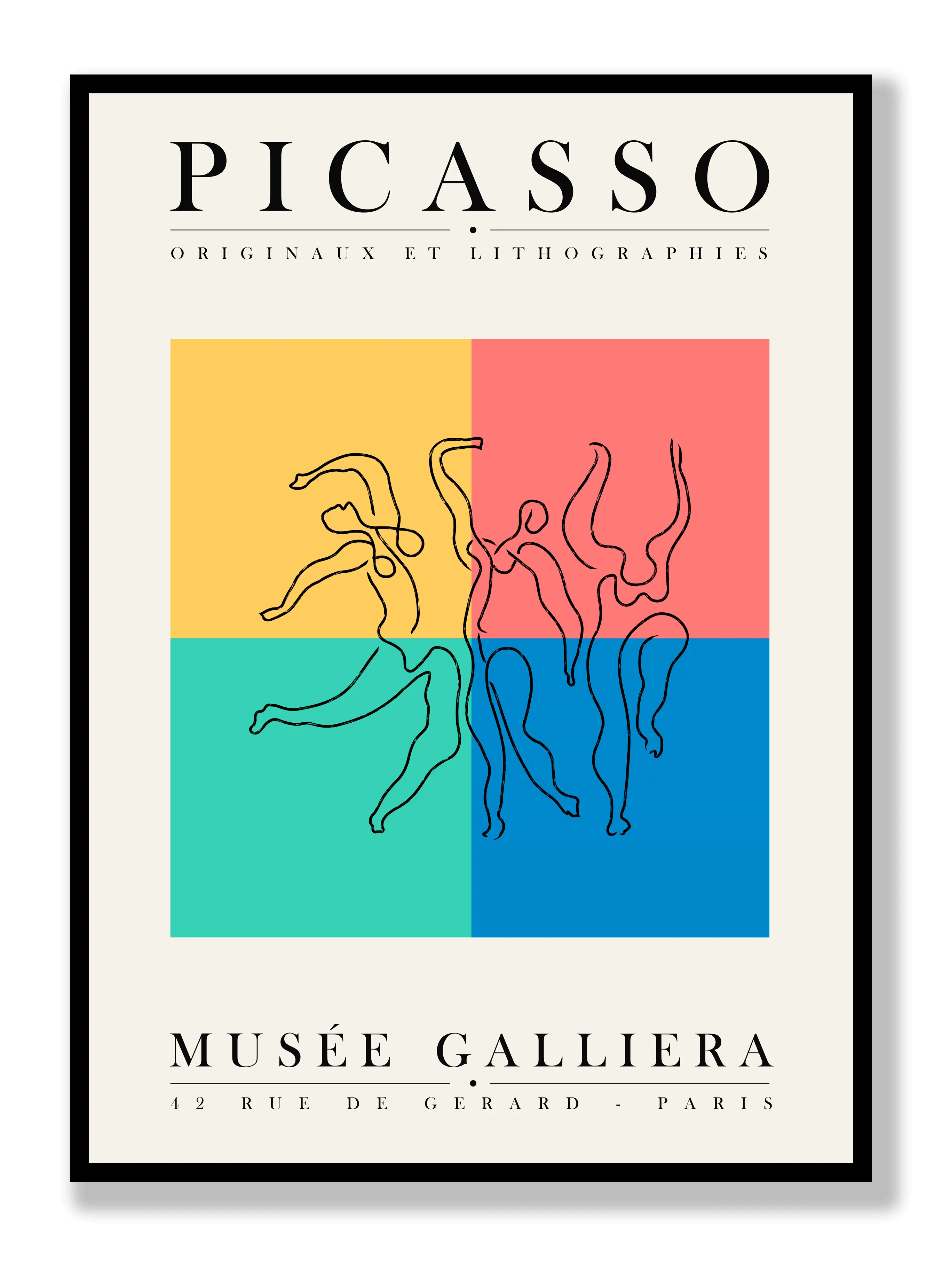 Picasso - Originale und Lithographien Poster