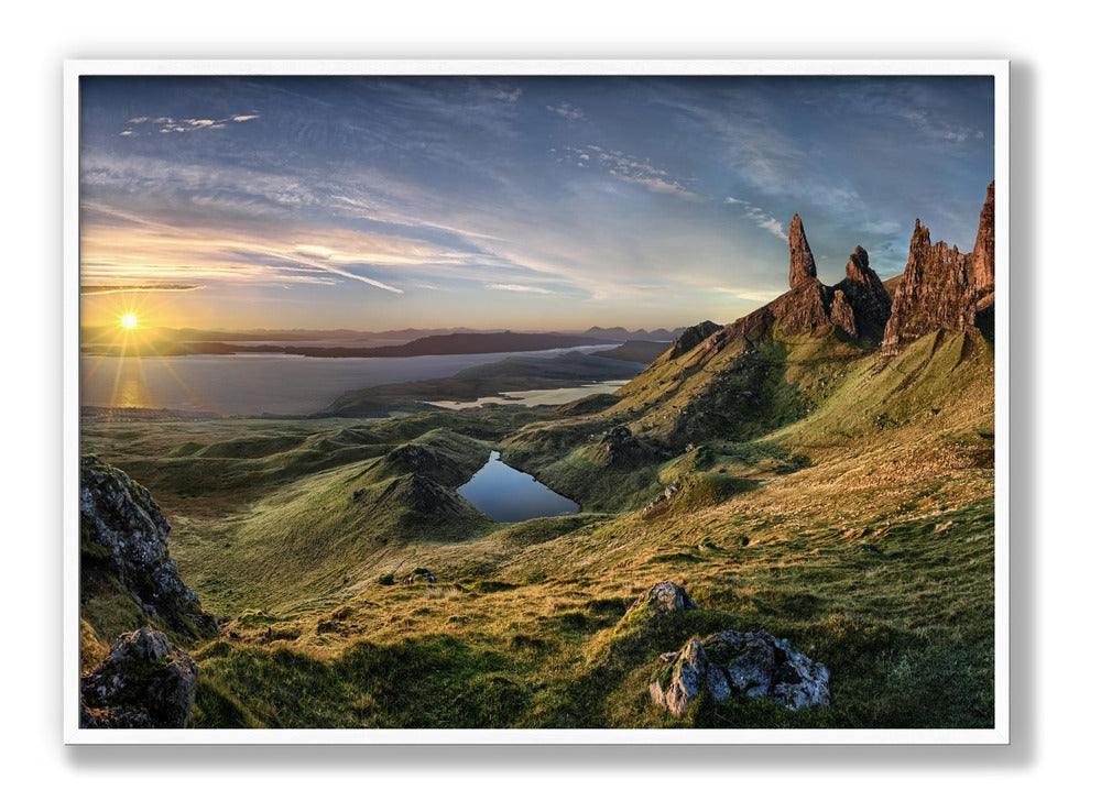Der alte Mann von Storr Poster