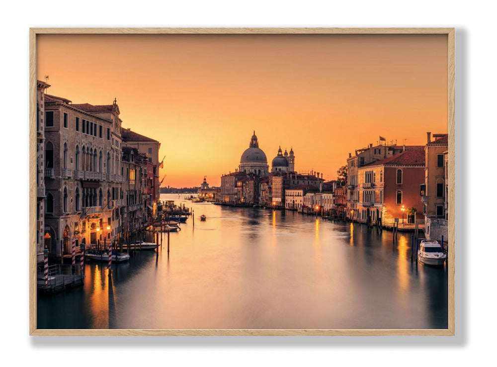 Morgendämmerung in Venedig Poster