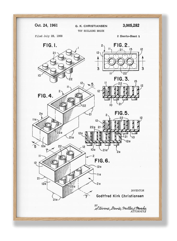 Lego Nº1 Poster