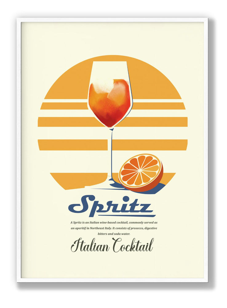 Spritz-Sommerdruck Poster