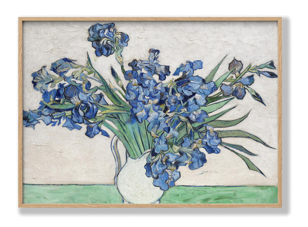 Vincent Van Goghs Schwertlilien 1890 Poster