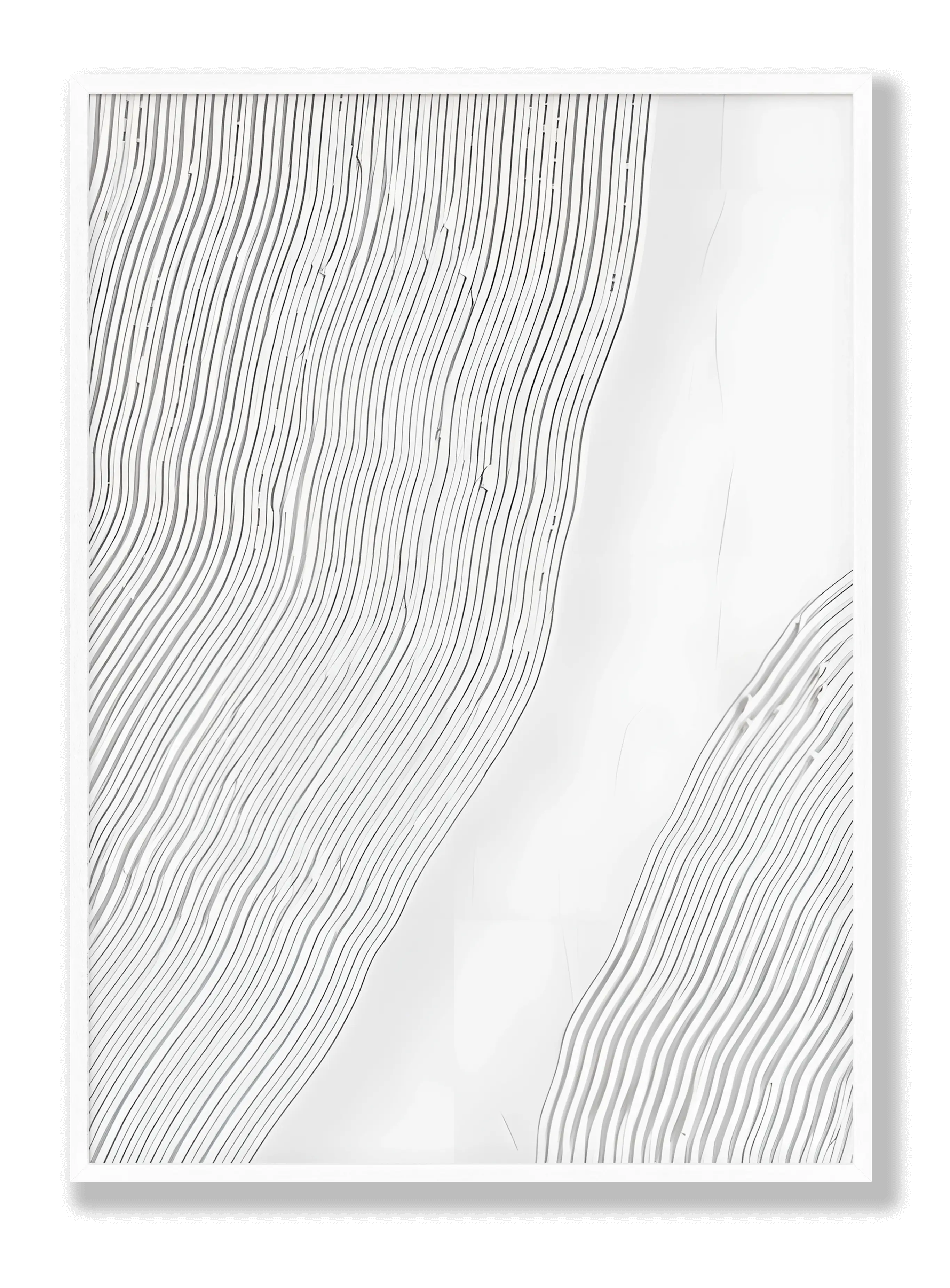 WEICHE LINIEN-TEXTUR 2 Poster