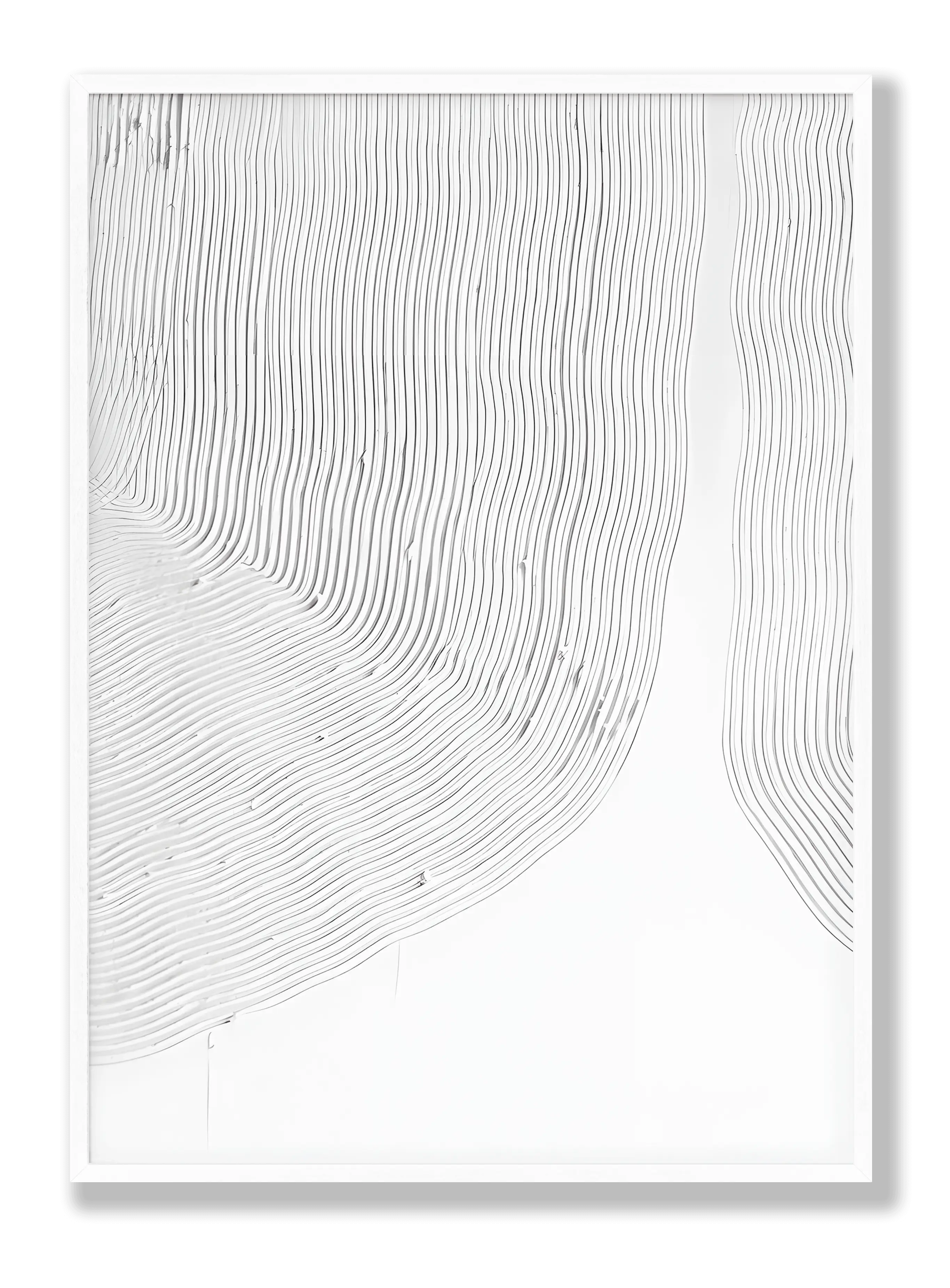 WEICHE LINIEN-TEXTUR 3 Poster