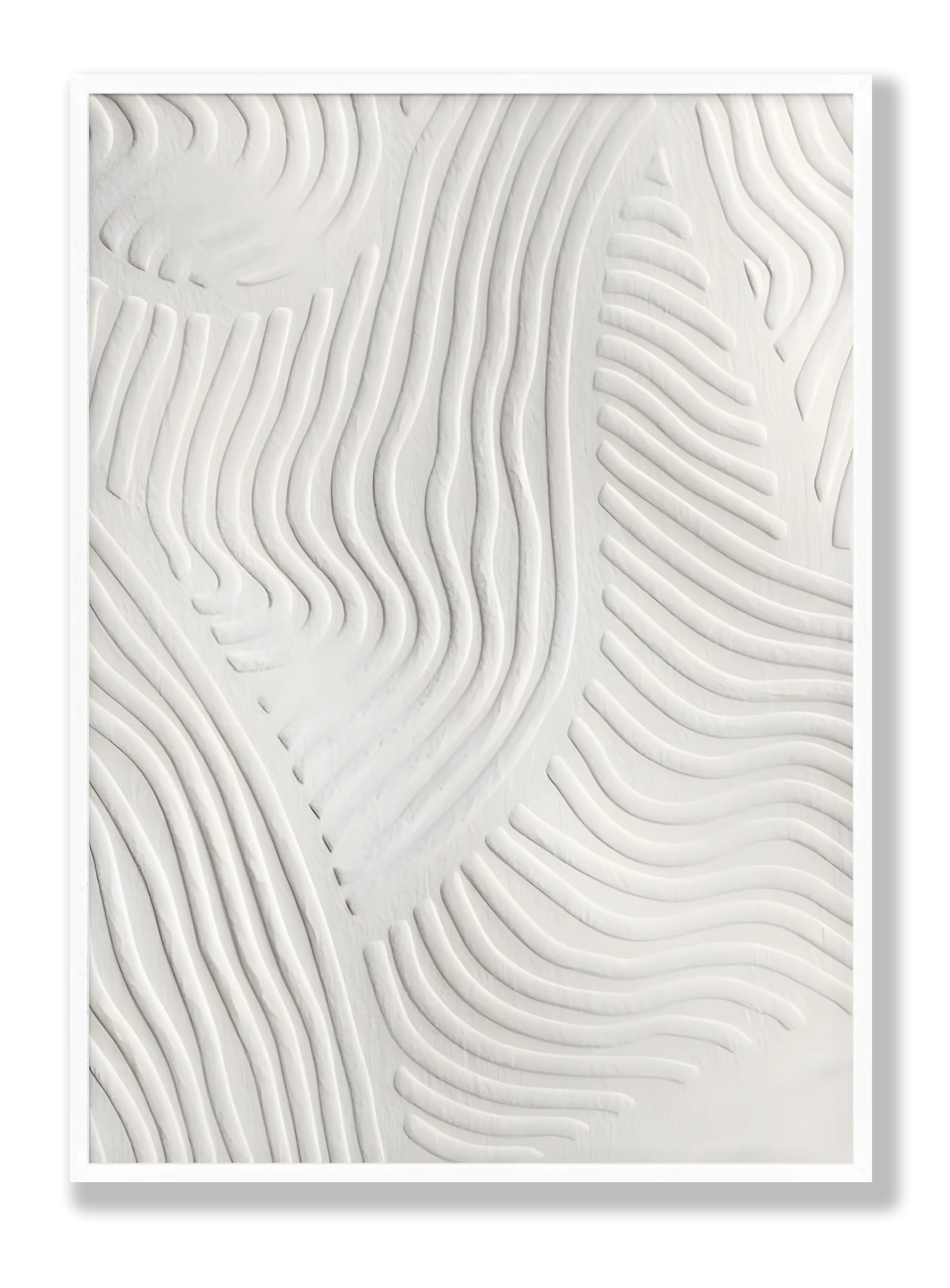 Poster Weiche Linien Textur