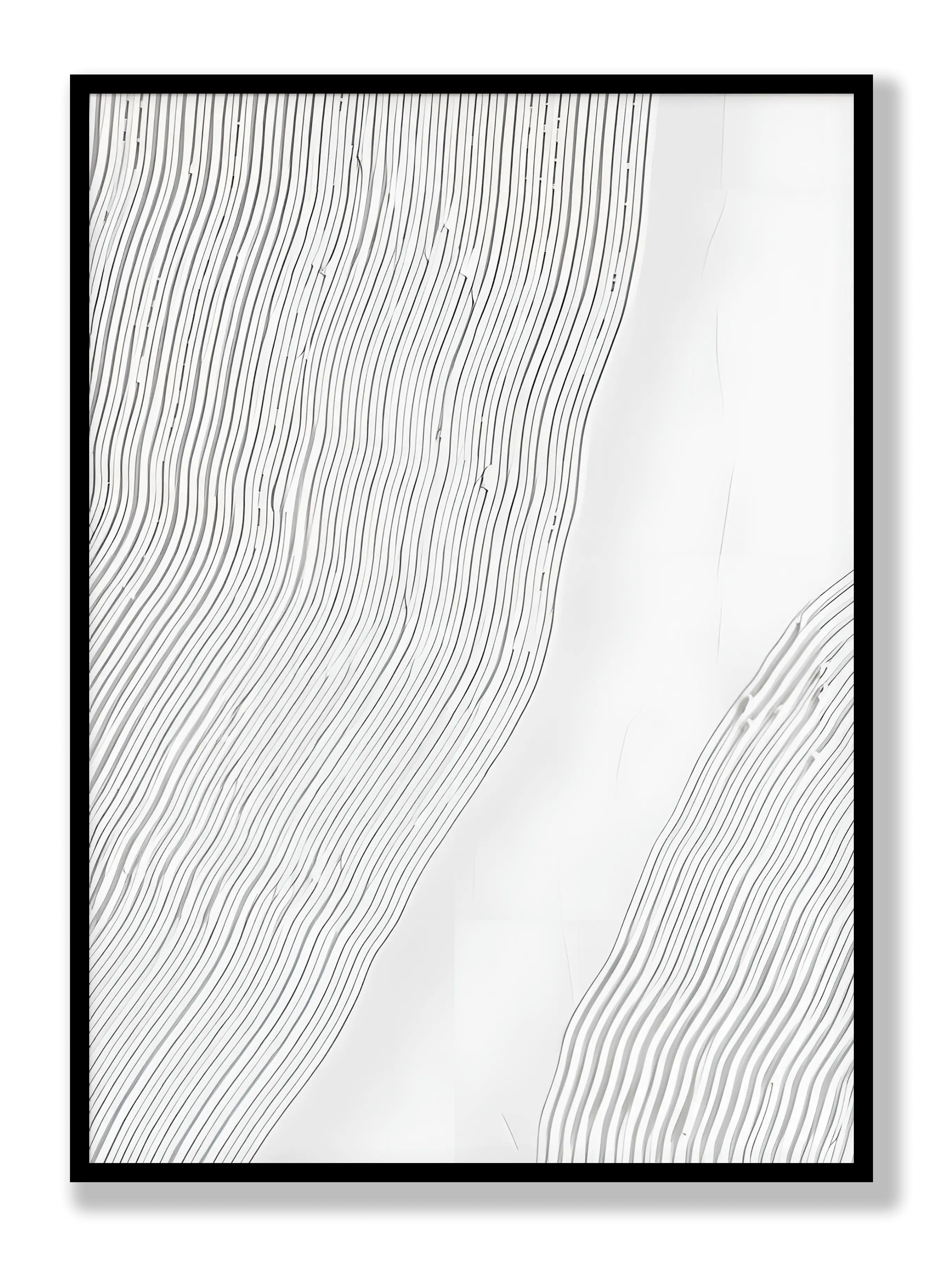 WEICHE LINIEN-TEXTUR 2 Poster