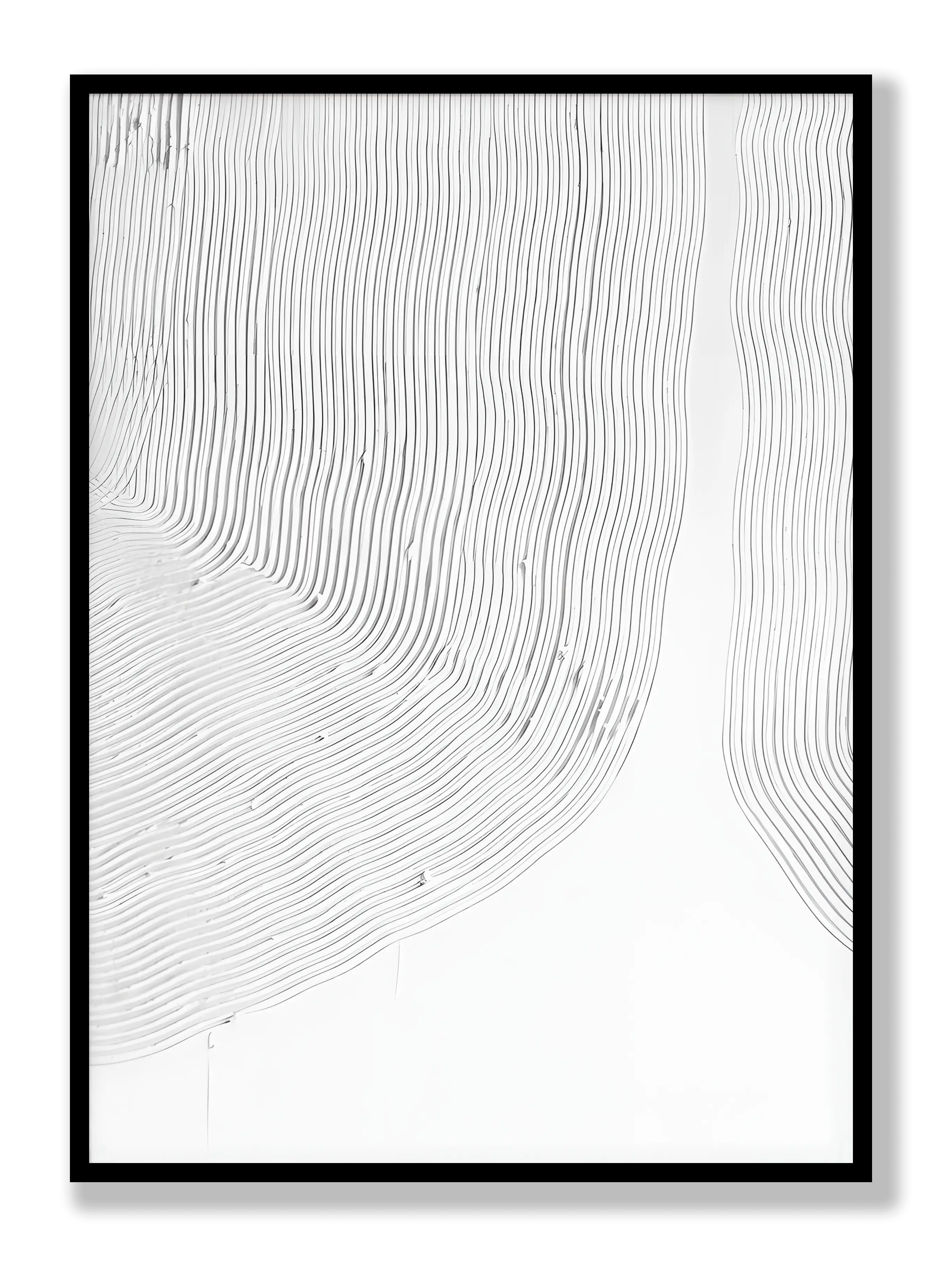 WEICHE LINIEN-TEXTUR 3 Poster