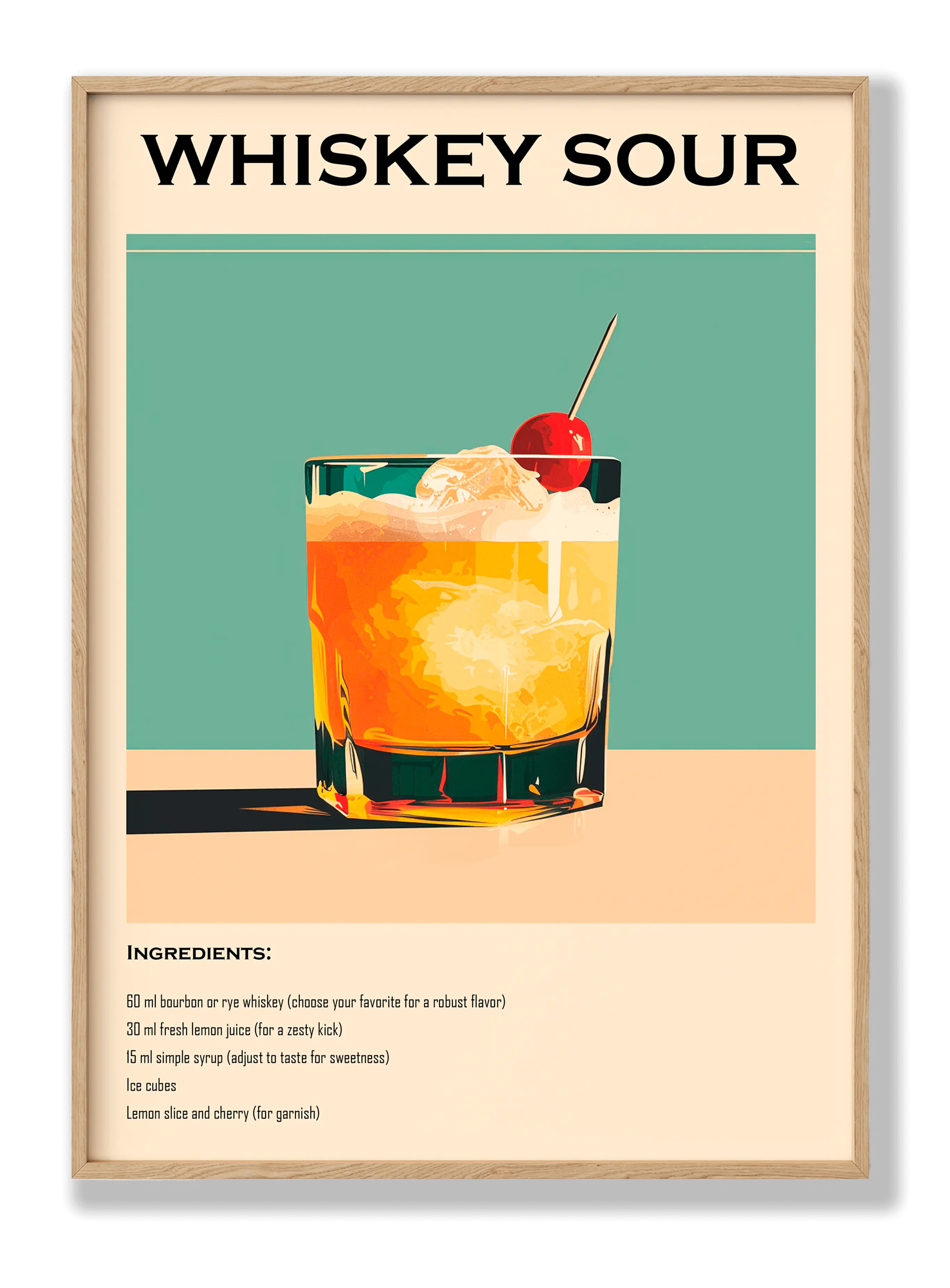 Whisky Sour Poster
