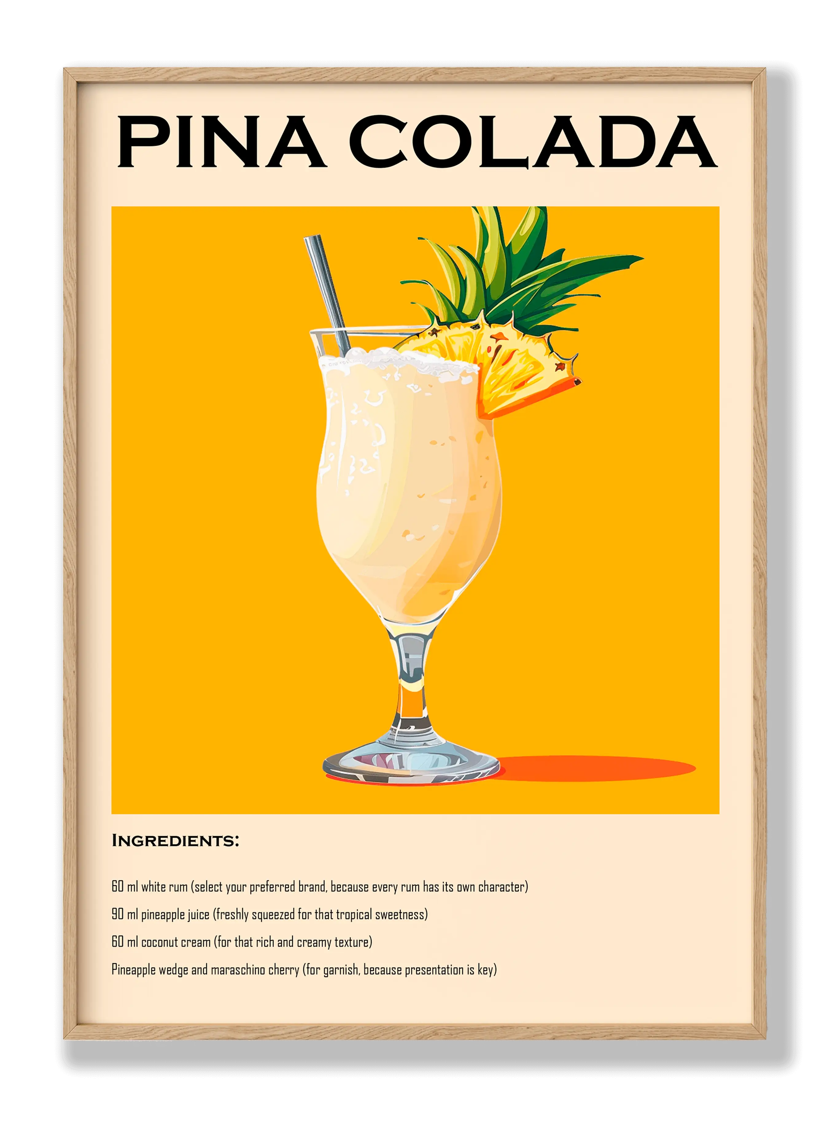 Pina Colada Poster
