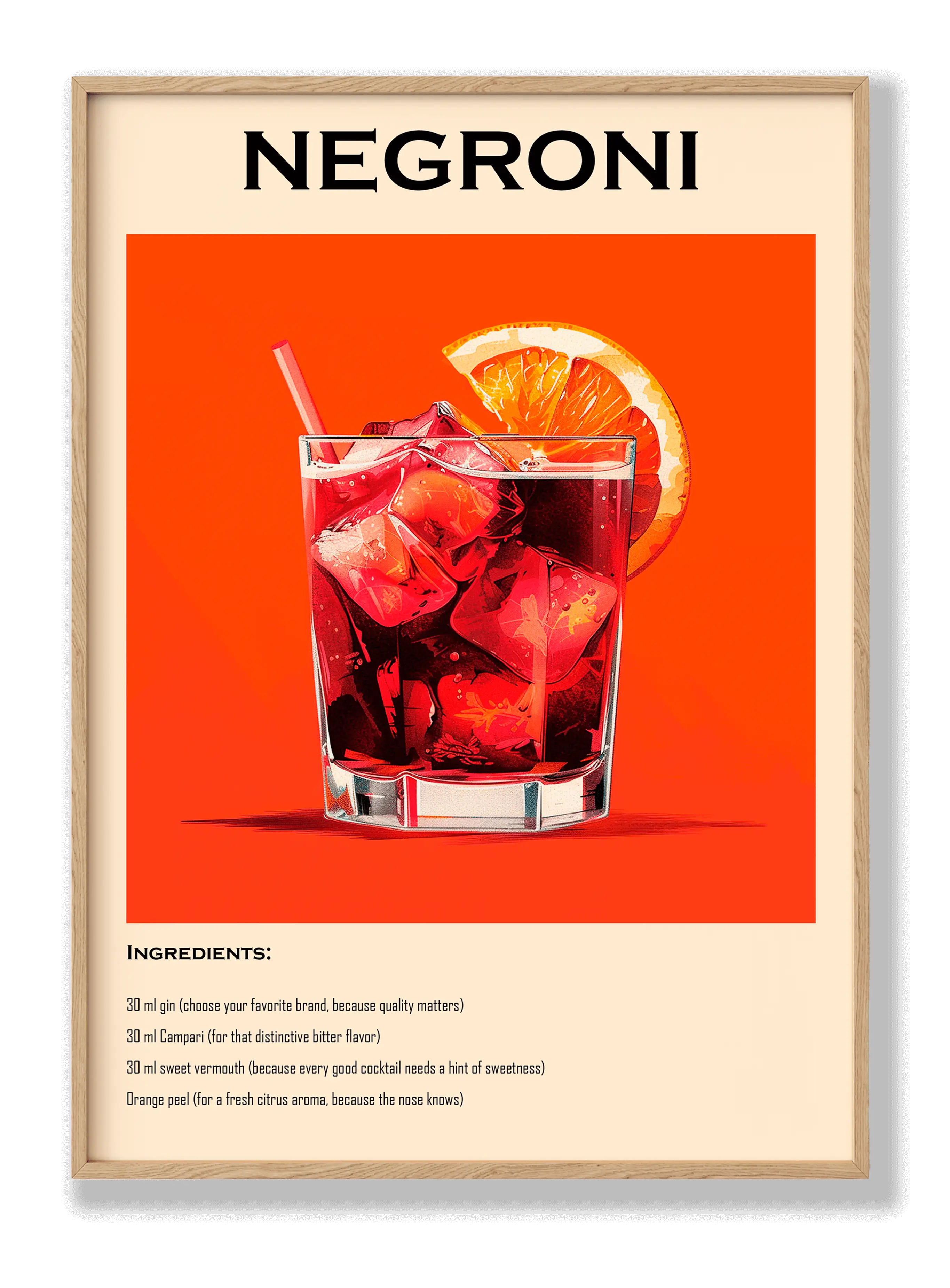 Negroni Poster