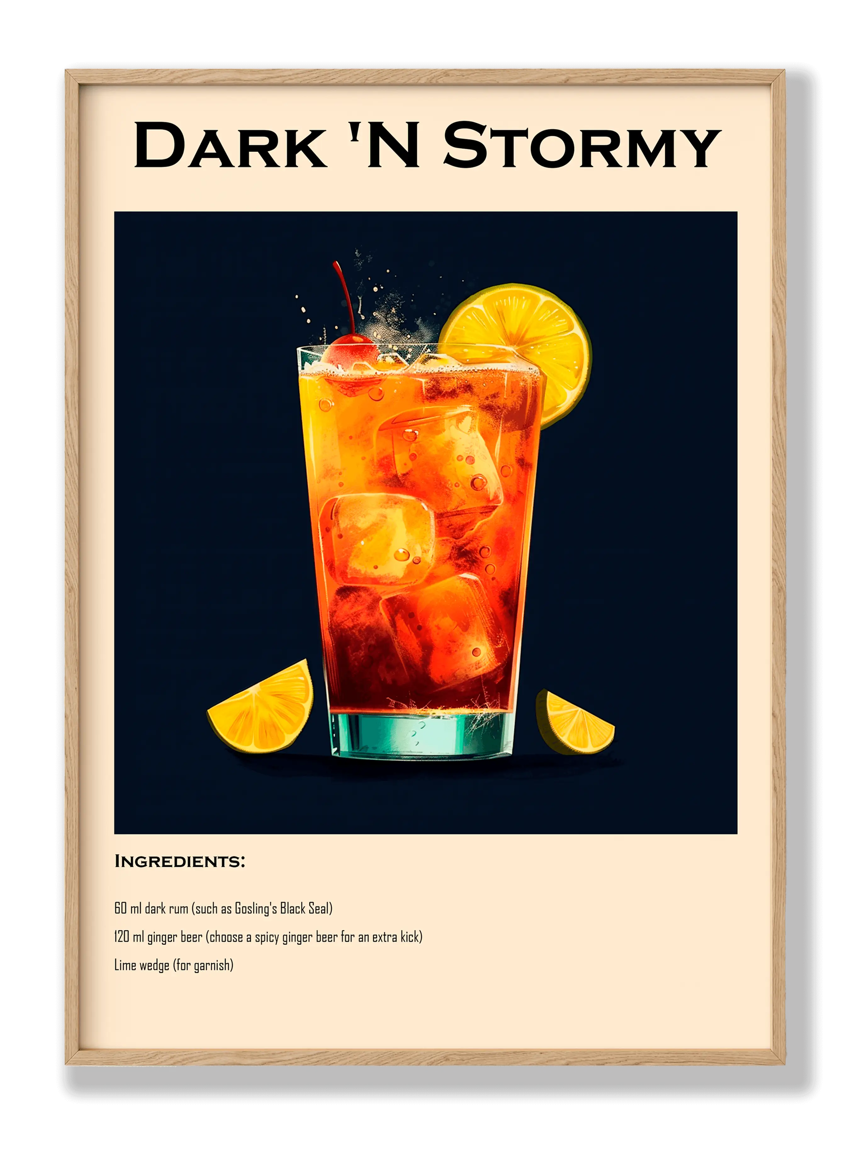 Dark 'N Stormy Poster