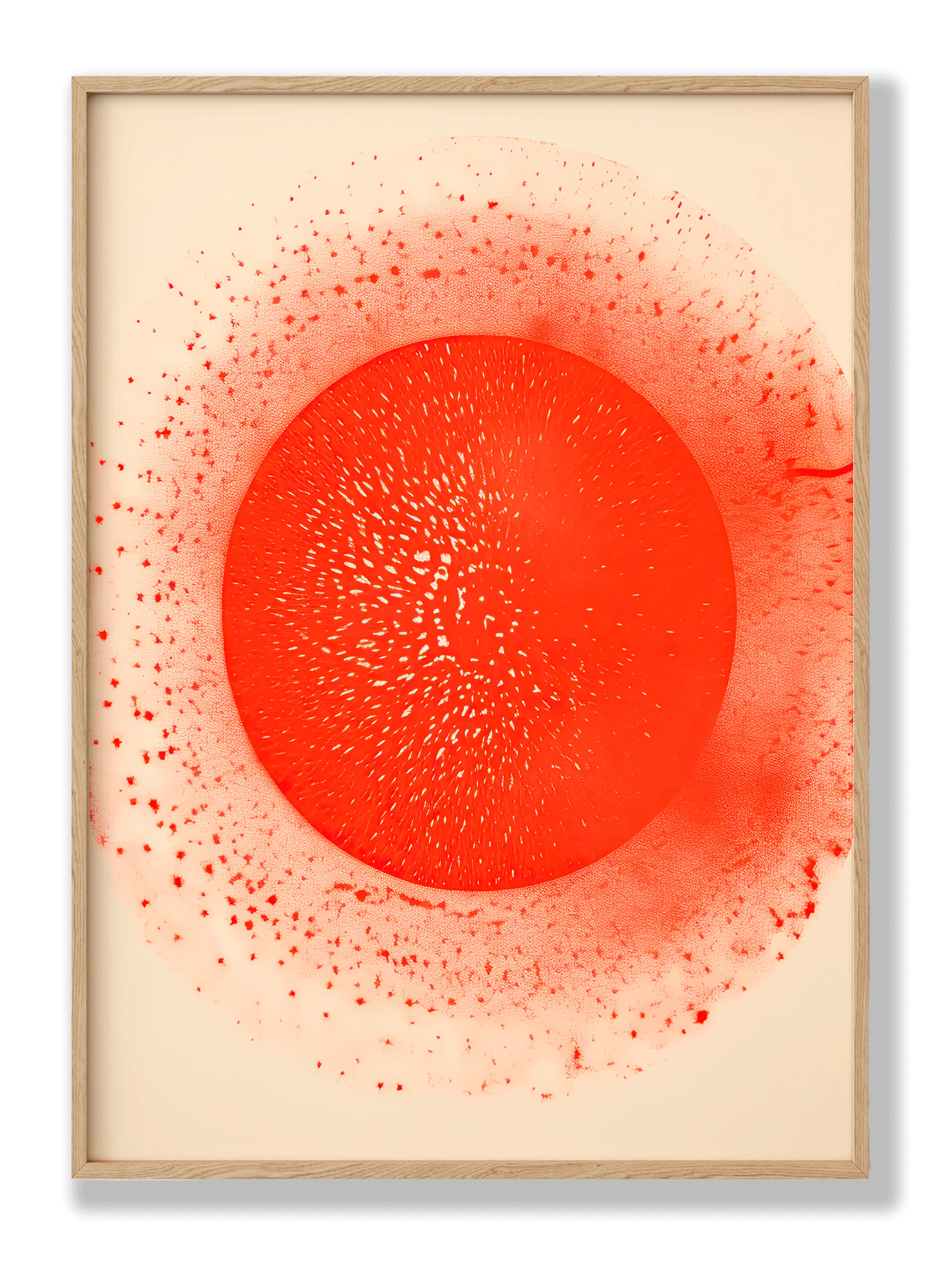 Red Pattern Poster