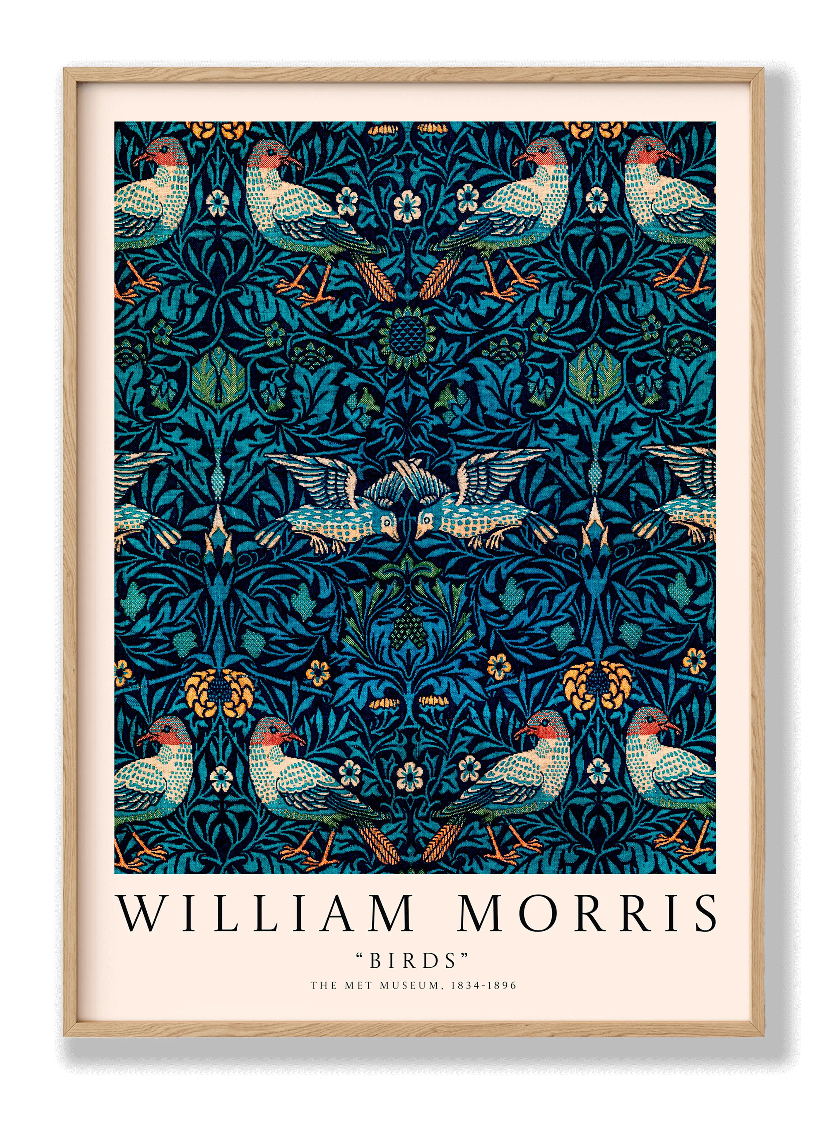 William Morris - Vögel Poster