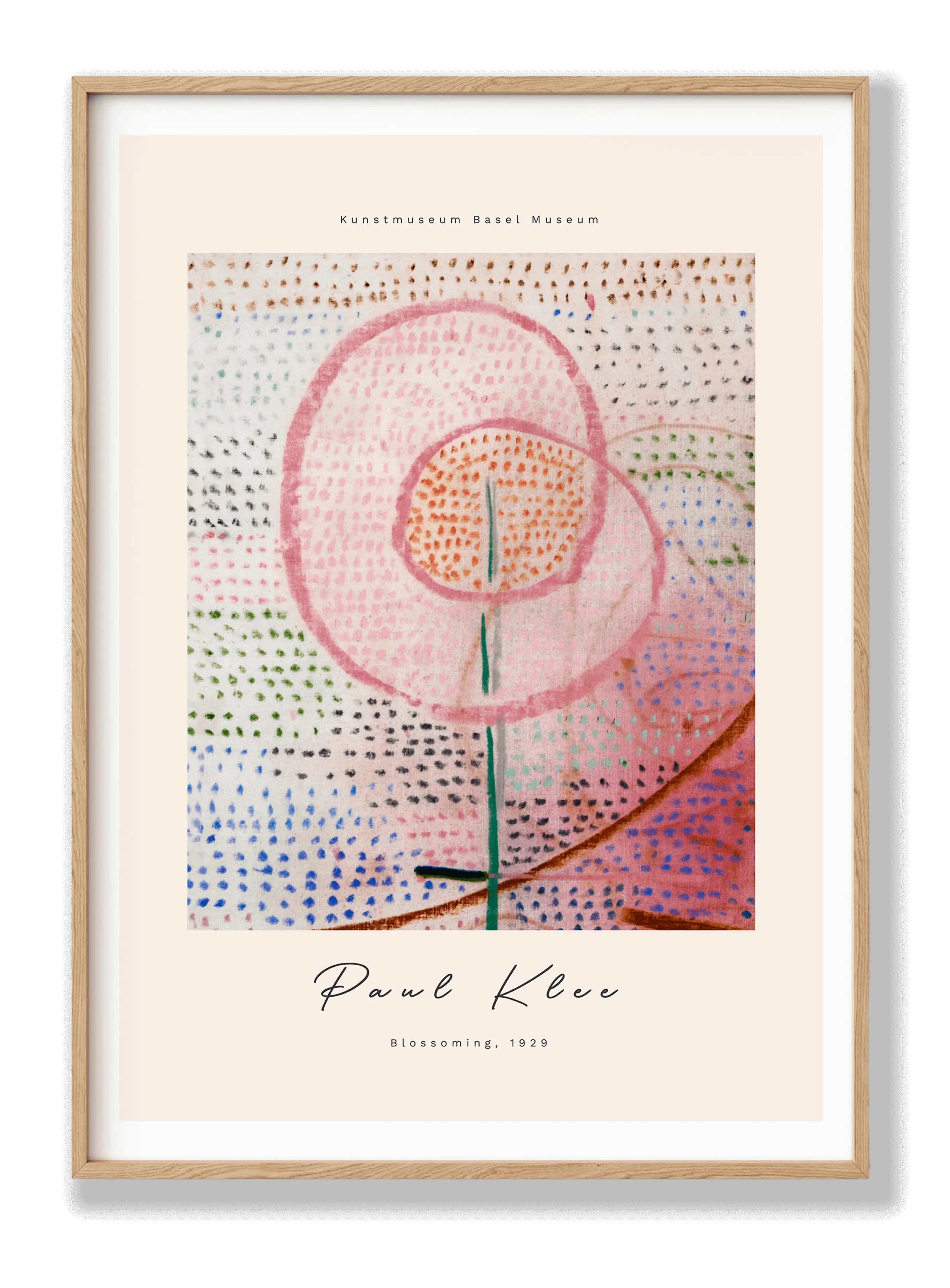 Paul Klee - Blühendes Poster