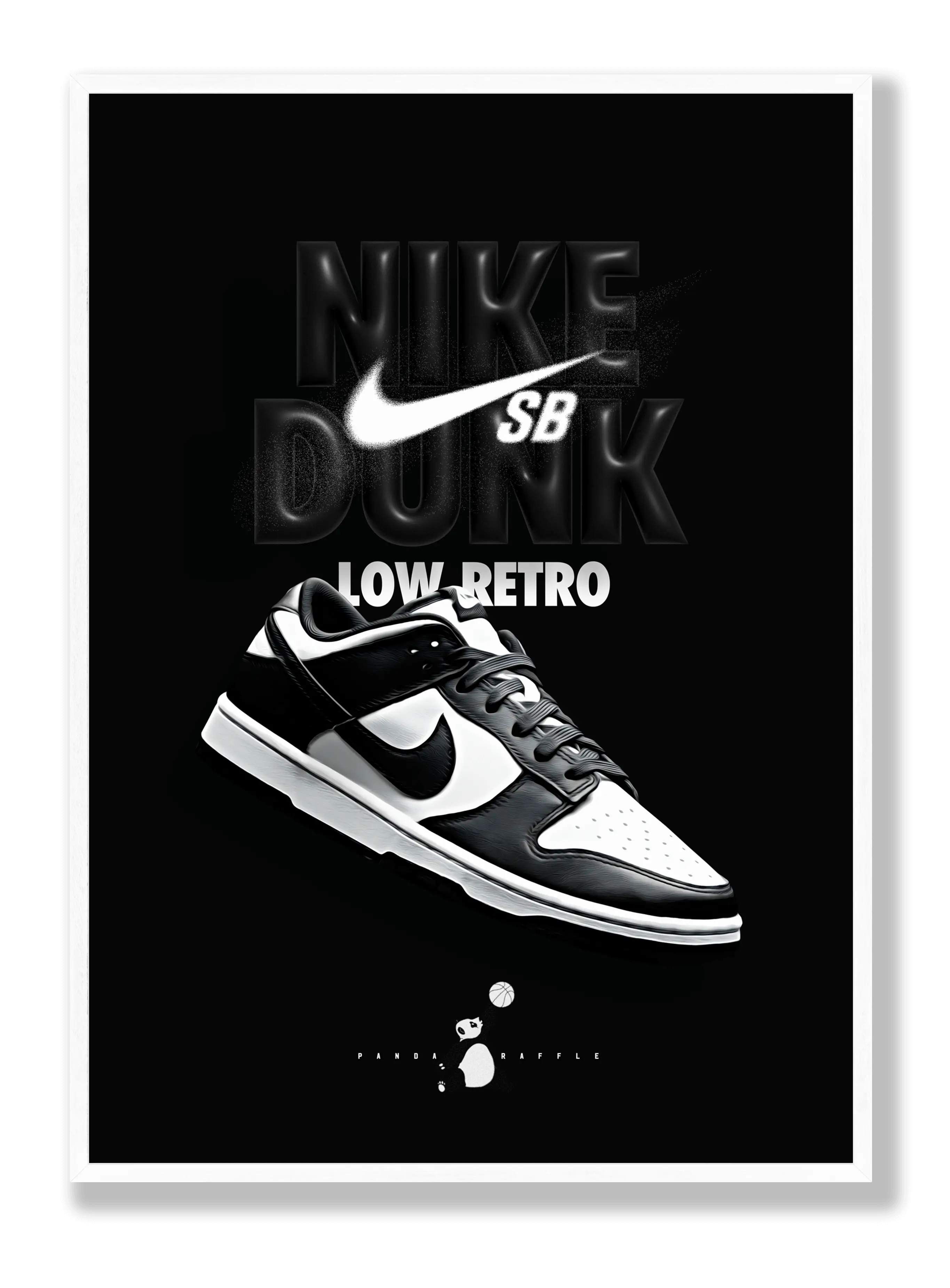 Nike Dunk Low Retro-Poster
