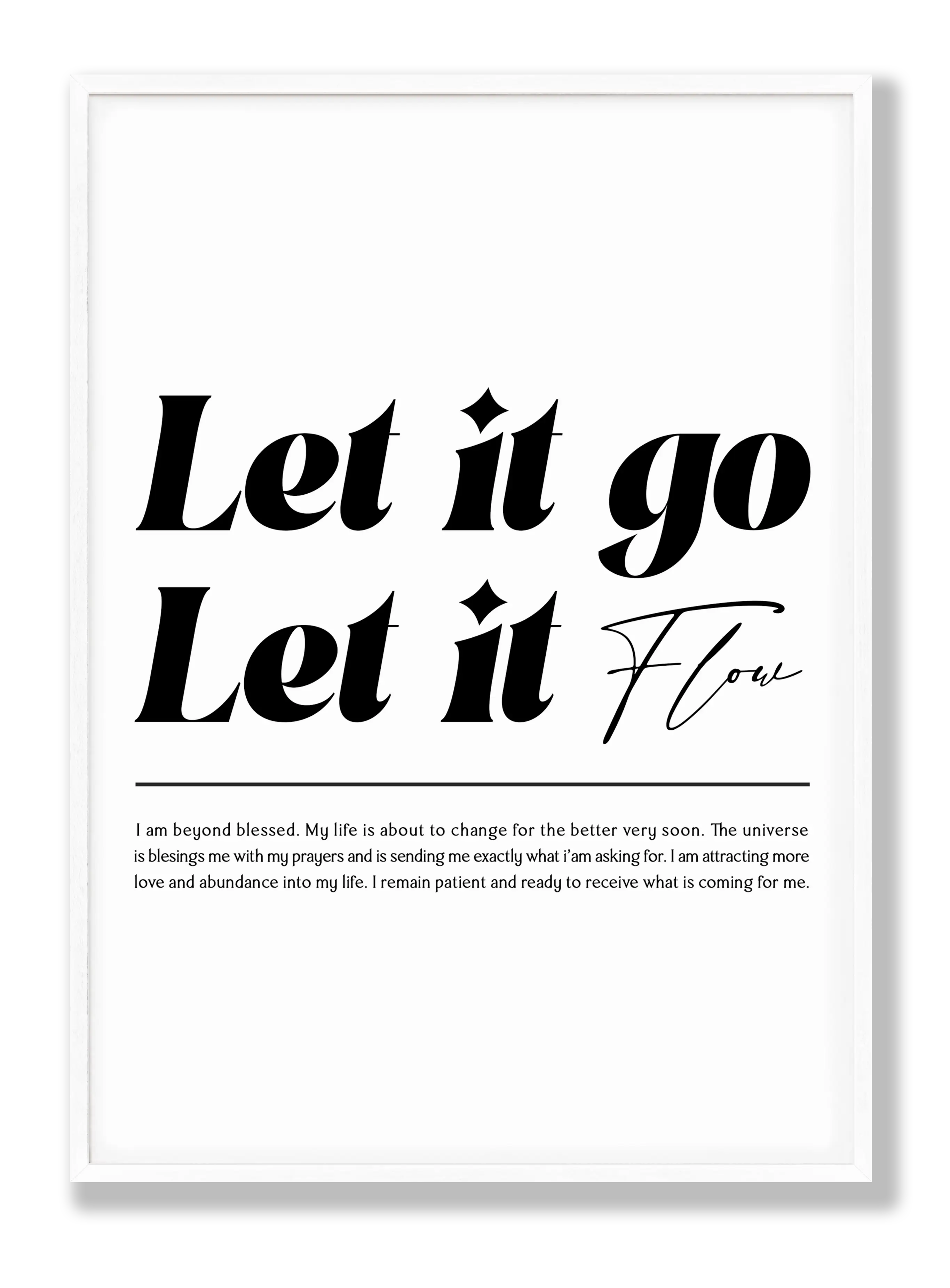 Let it go Poster