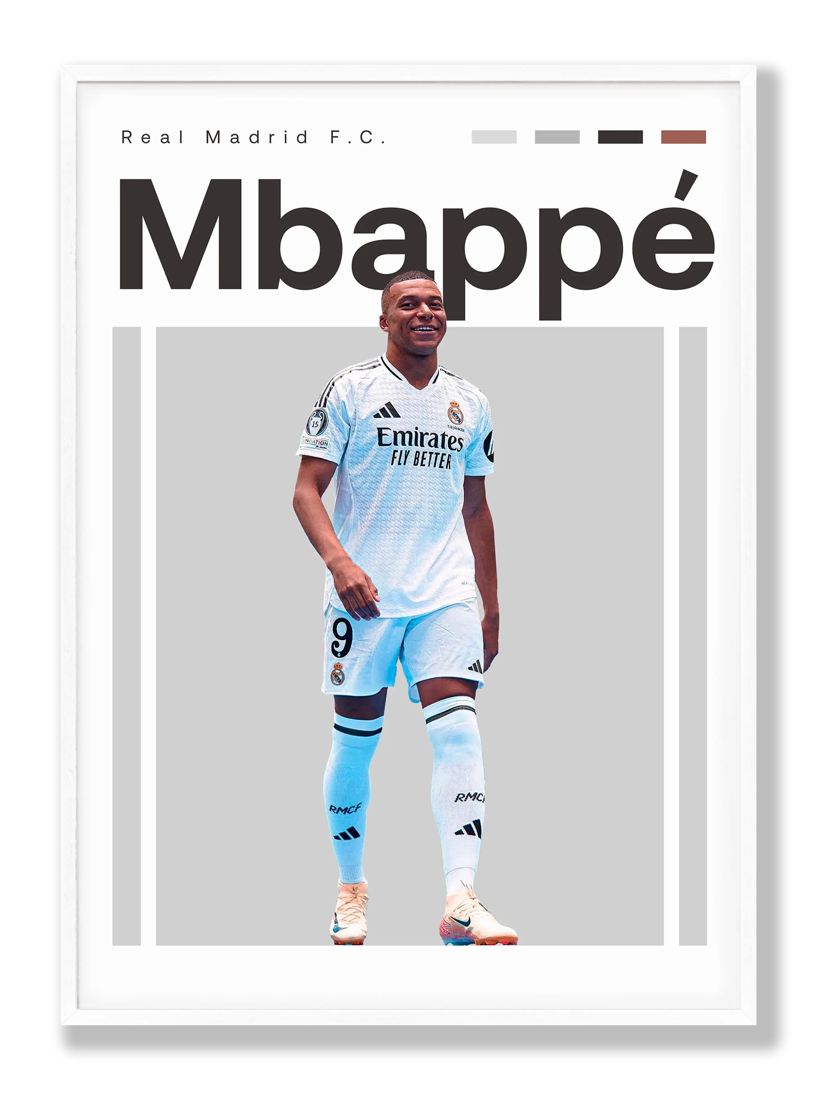 Kylian Mbappé Poster