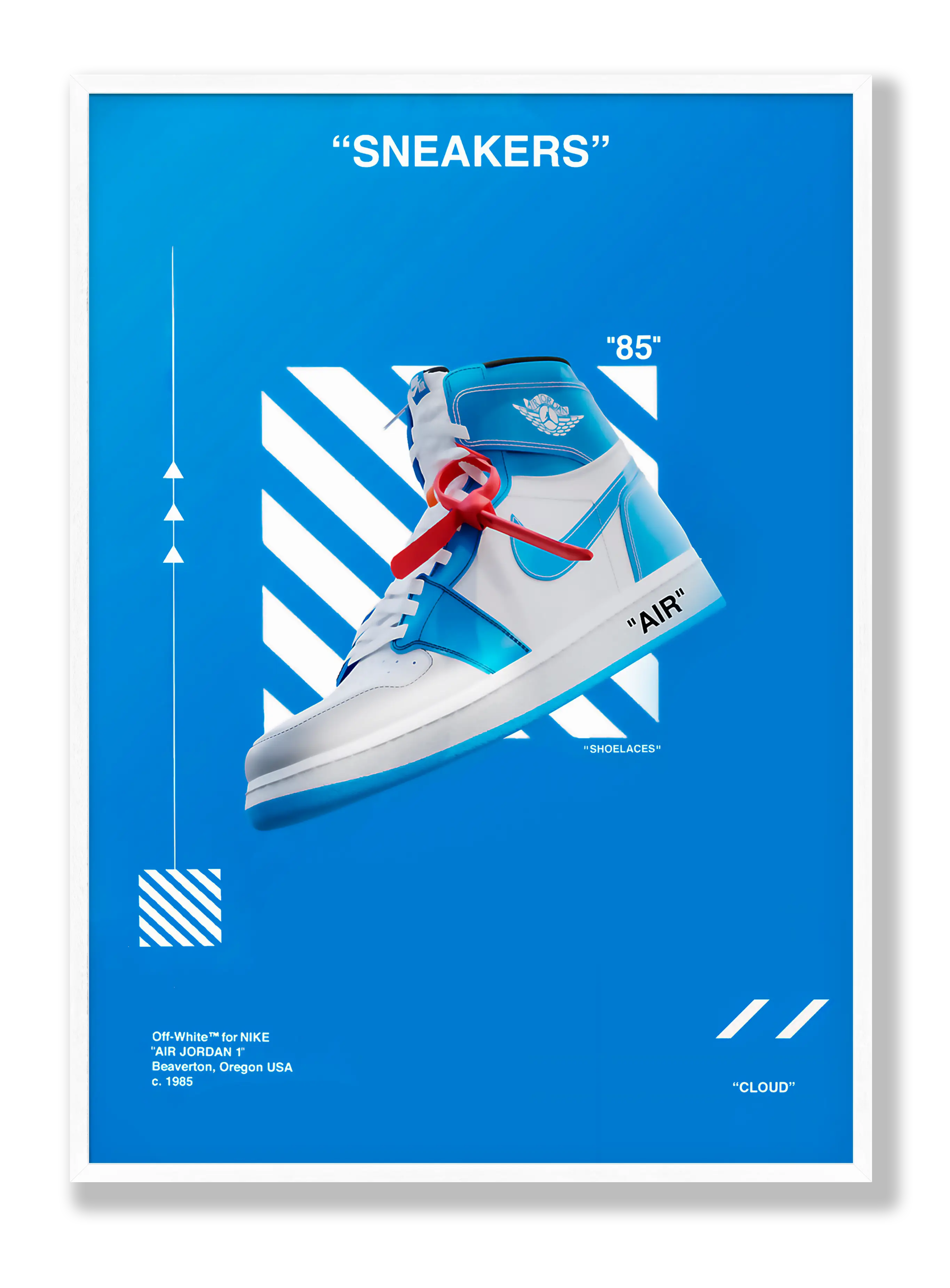 Off-White-Sneakers Poster