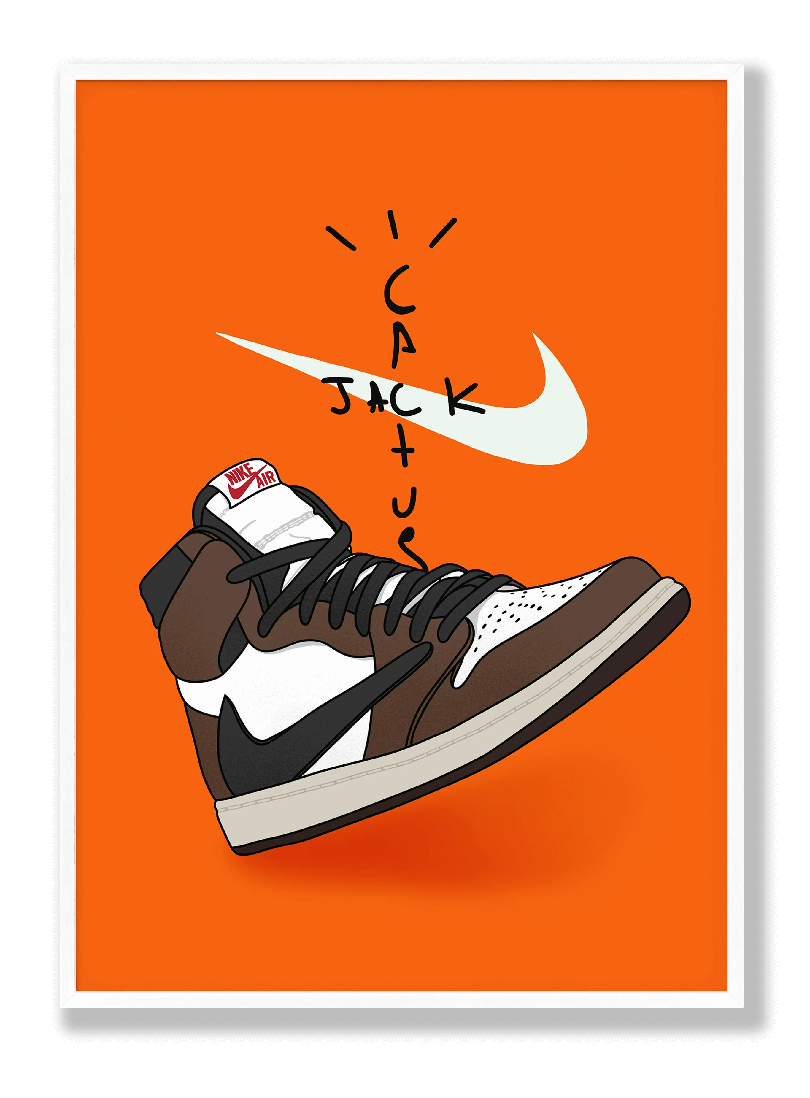 Jordan 1 „Travis Scott“ Poster