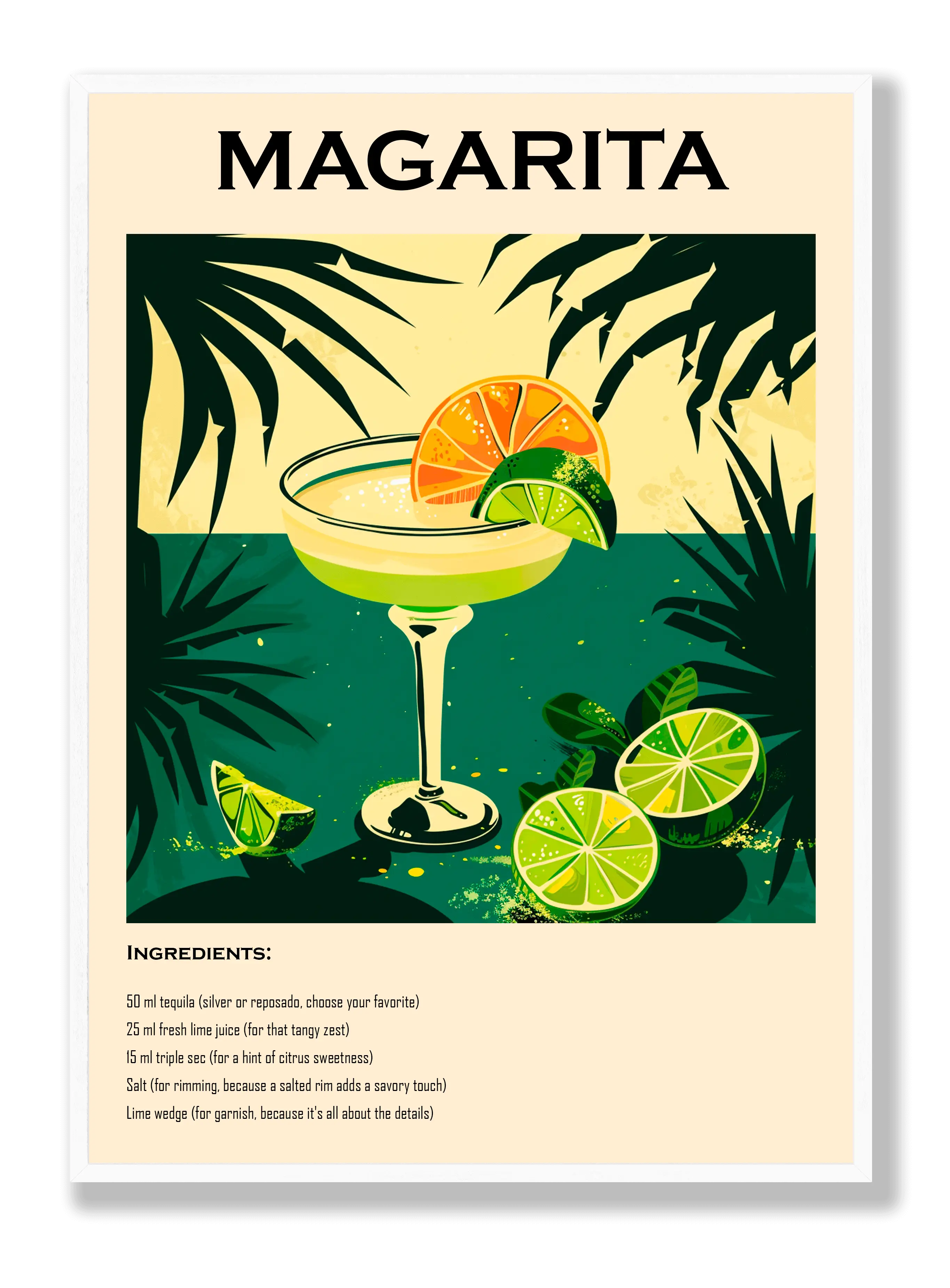 Margarita-Poster