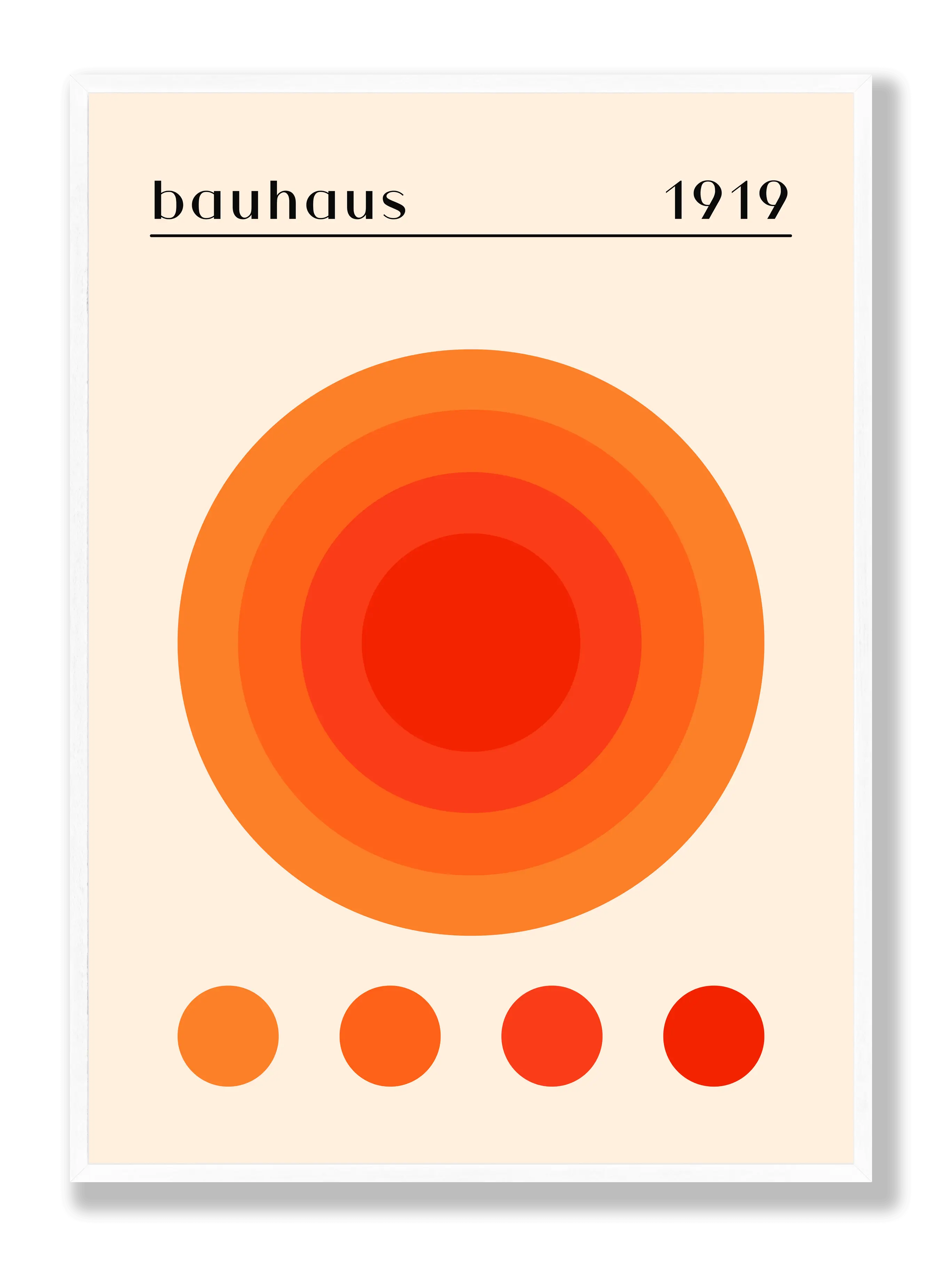 Bauhaus Farbwechsel Poster