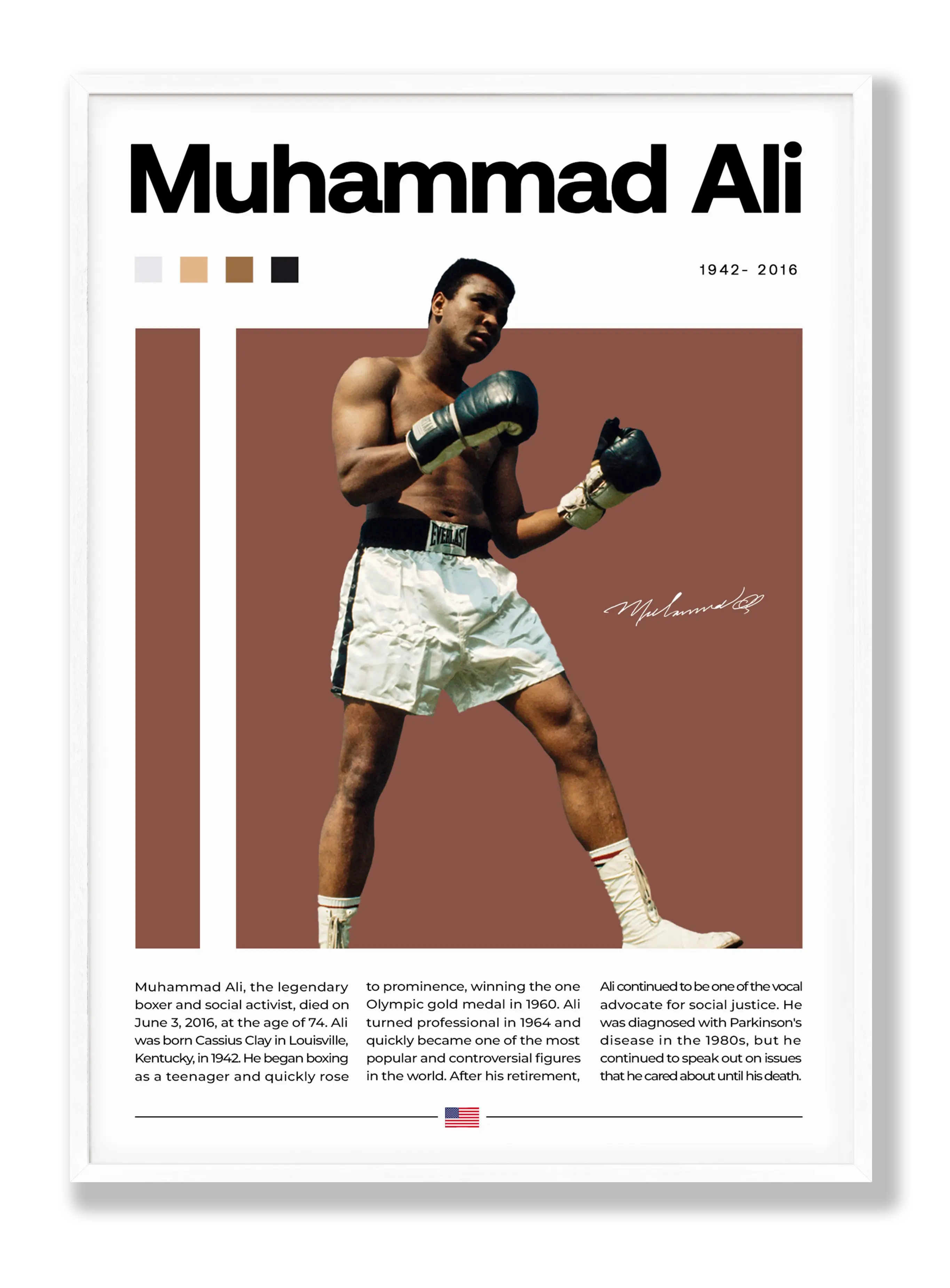 Muhammed Ali Poster