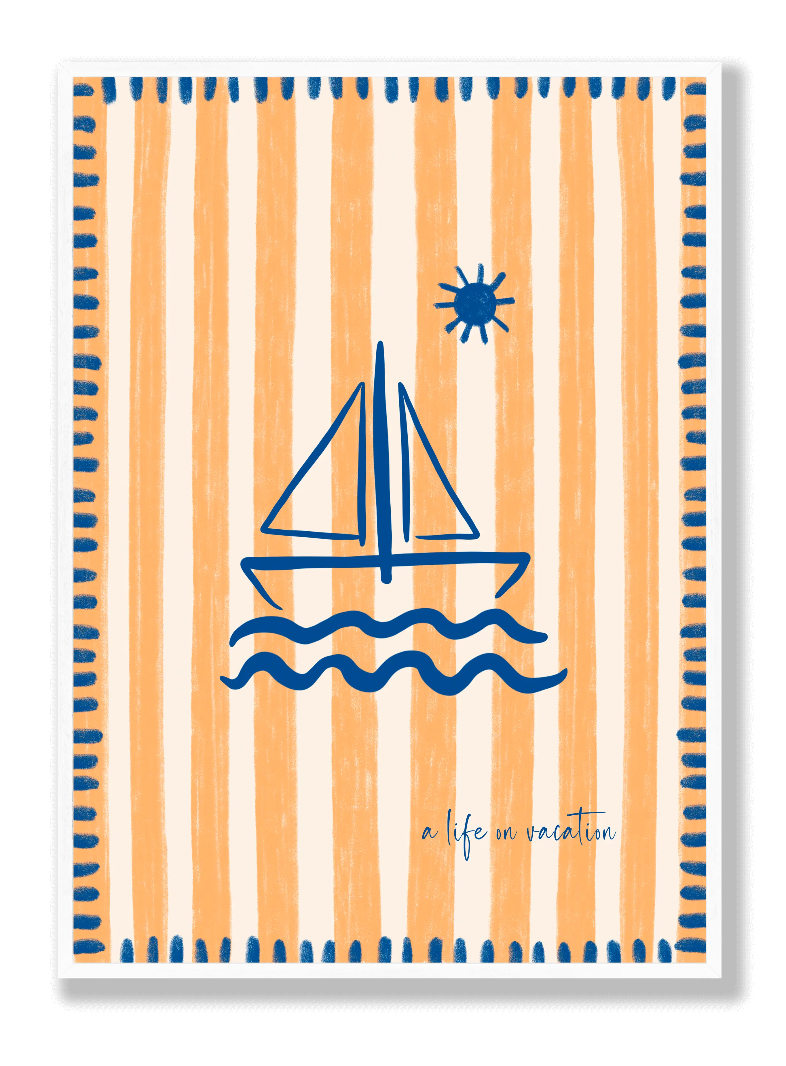 A Life On Vacation Poster