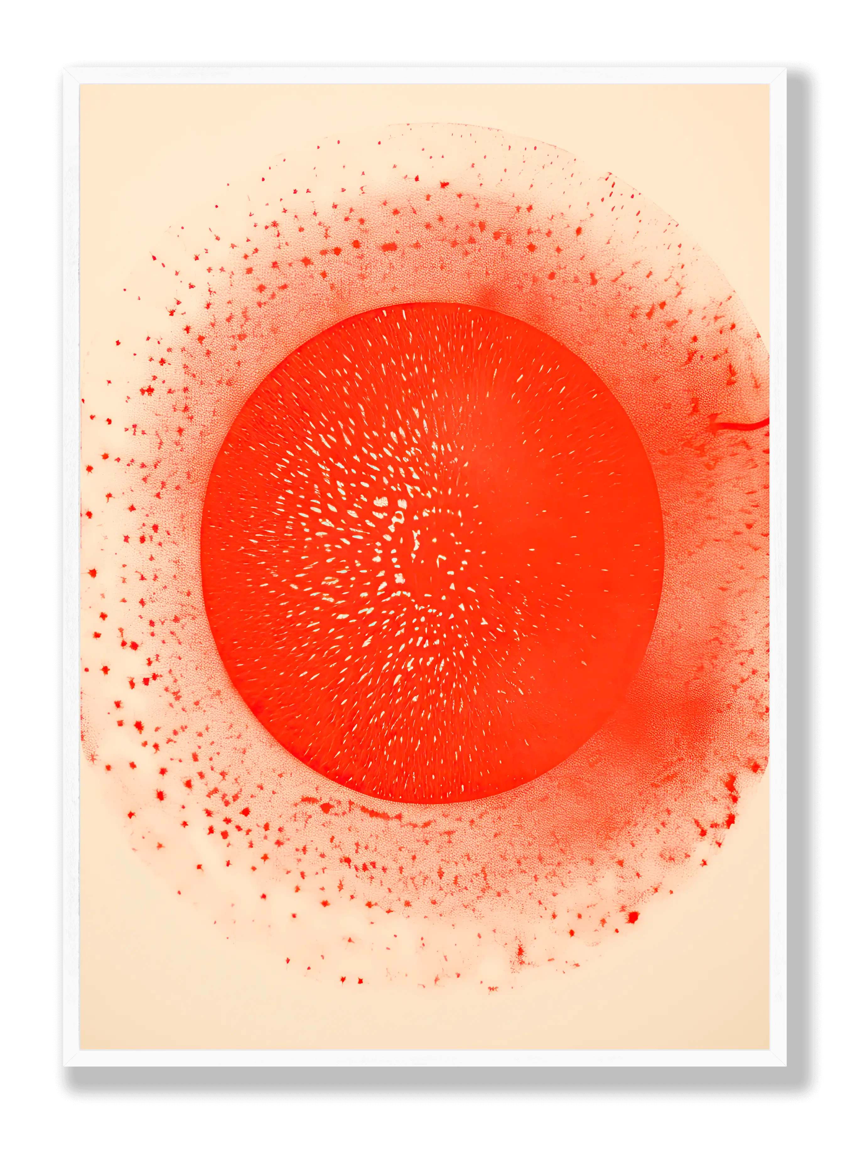 Rotes Muster Poster