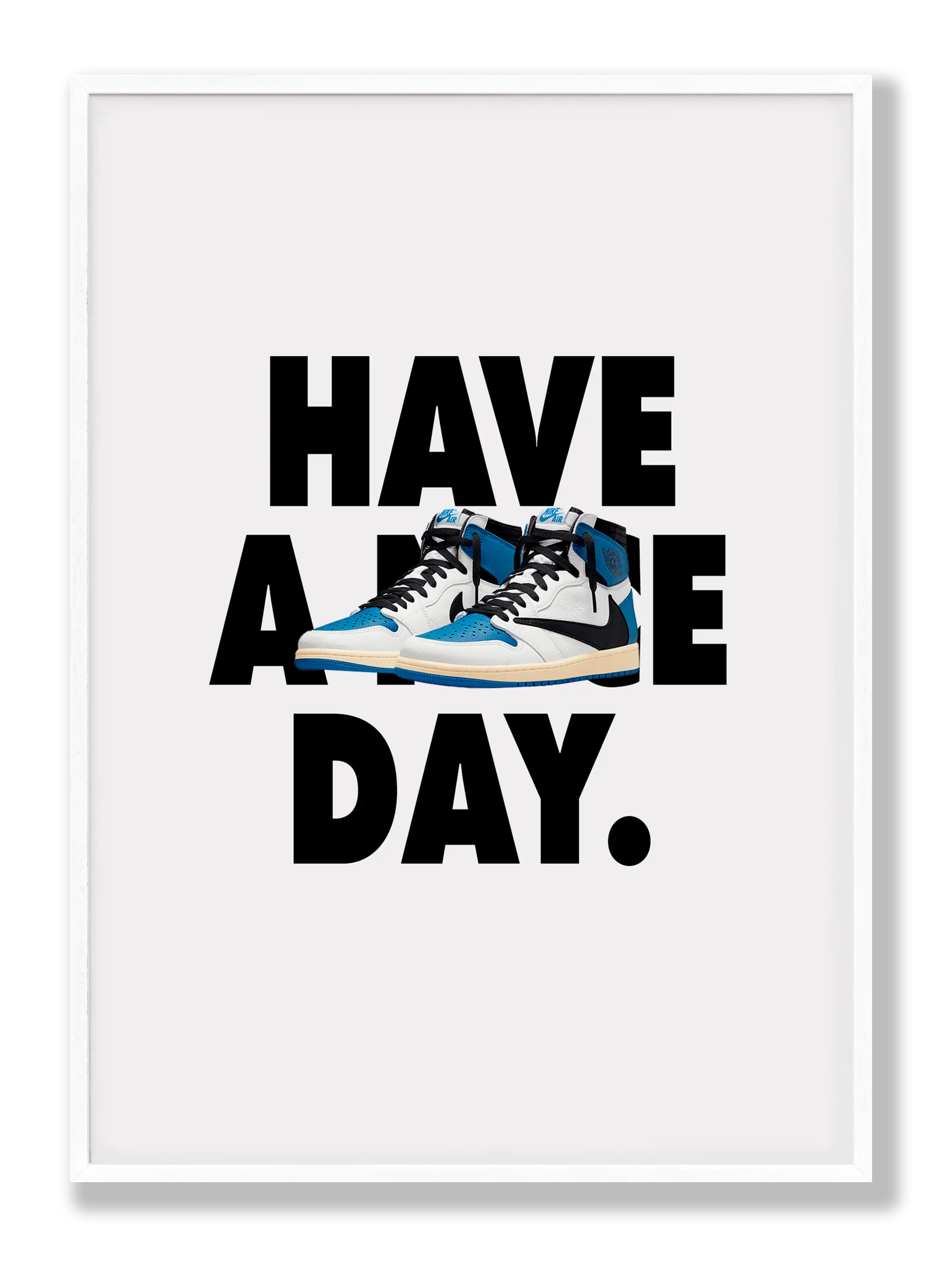 Schöner Tag Sneakers Nr. 2 Poster