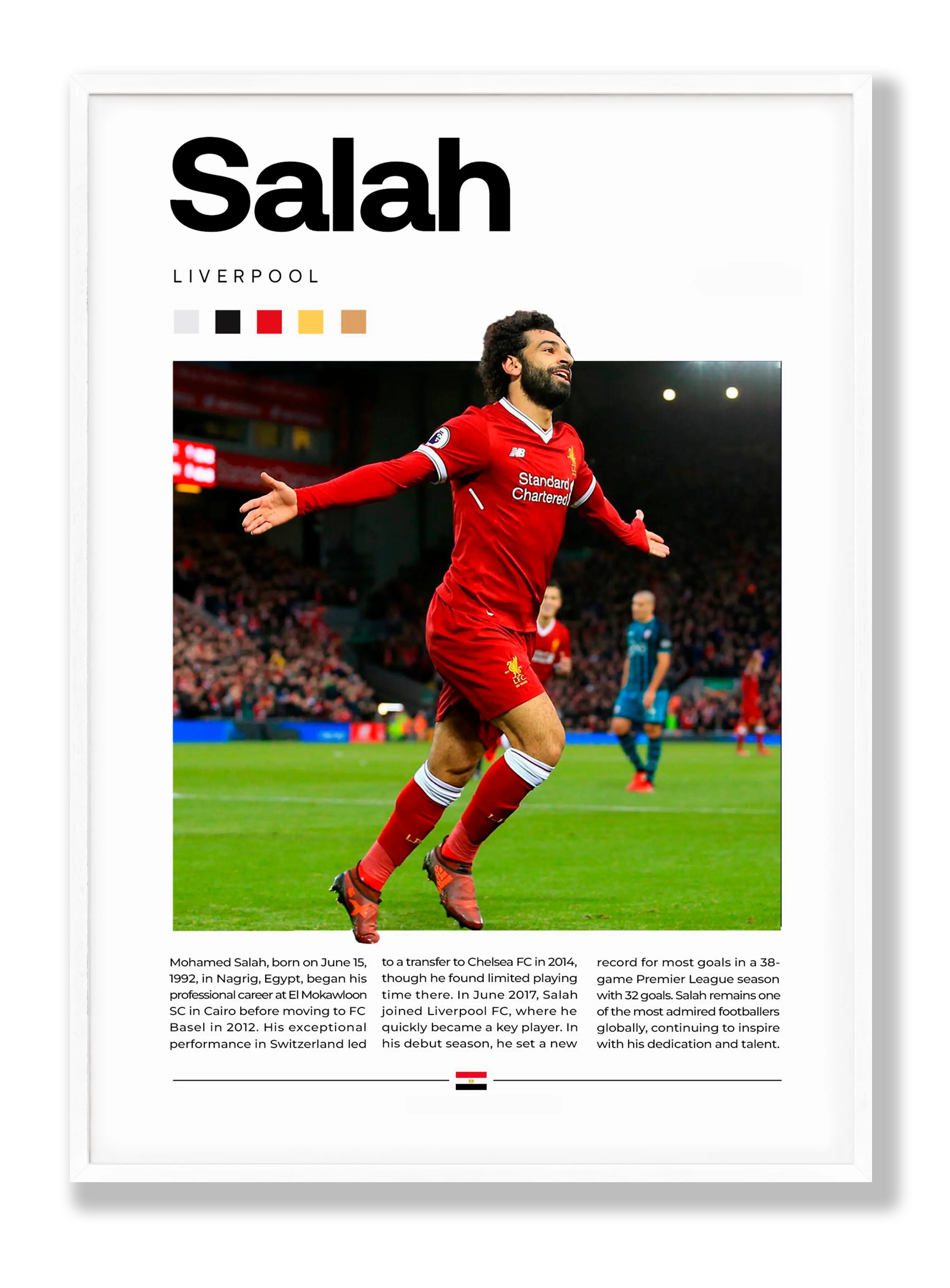 Mohamed Salah Poster