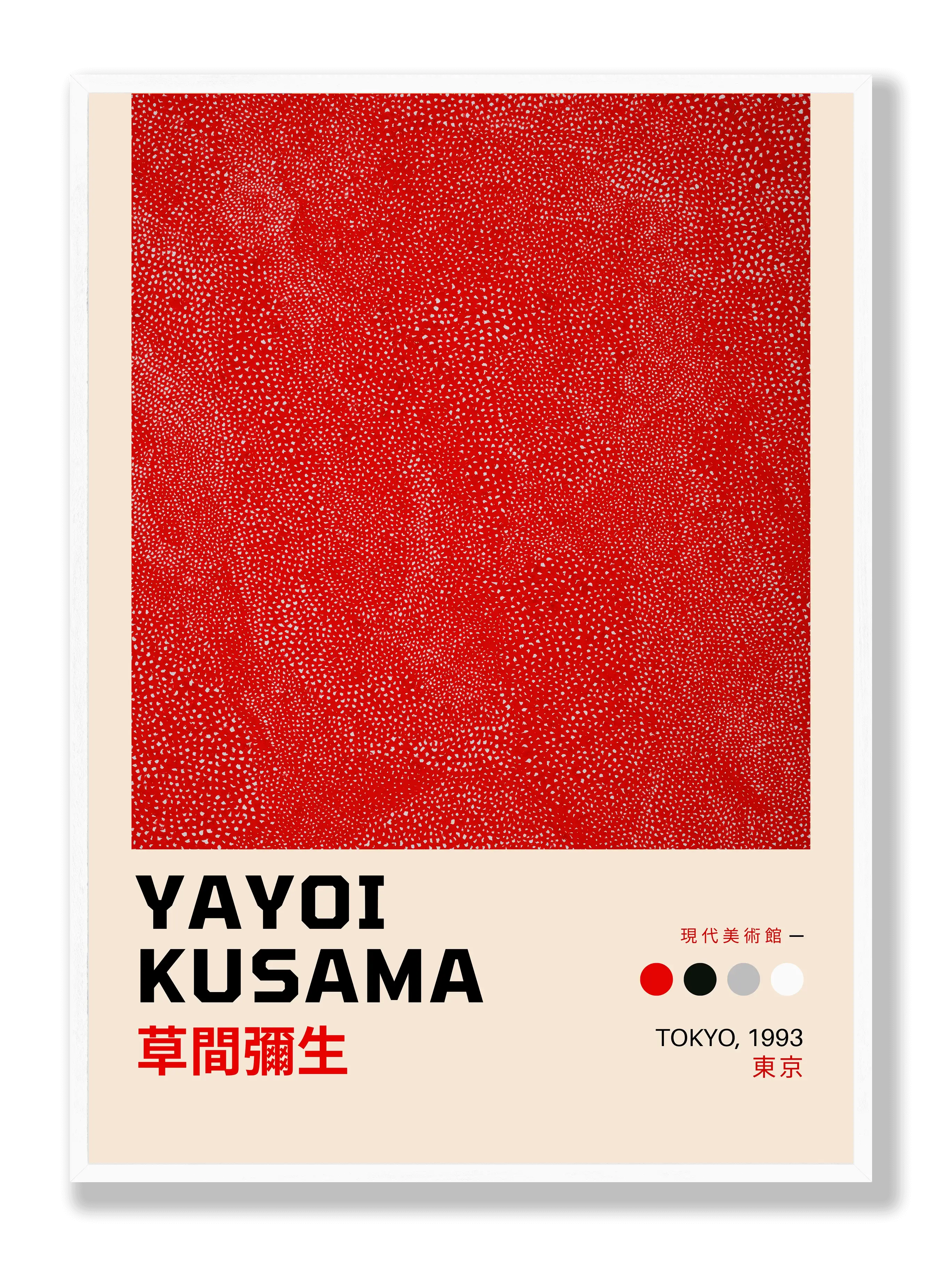 Yayoi Kusama – Tokio 1993 Poster