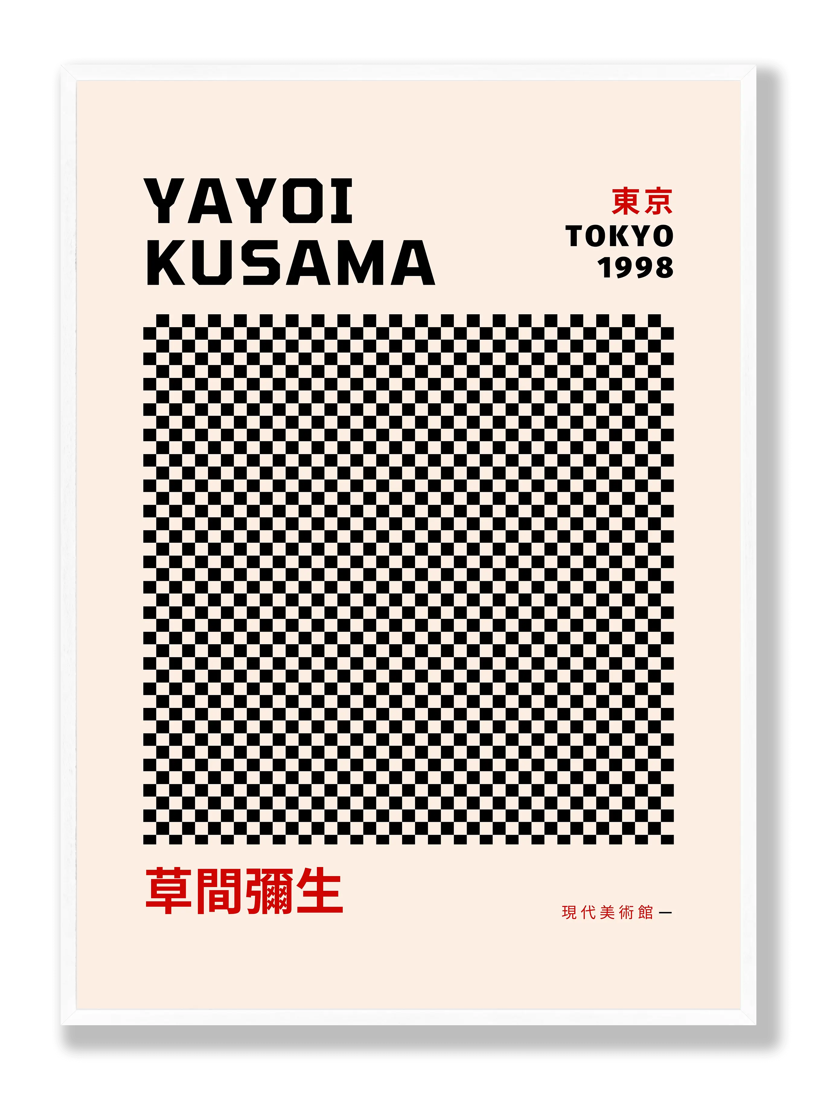 Yayoi Kusama – Tokio 1998 Poster
