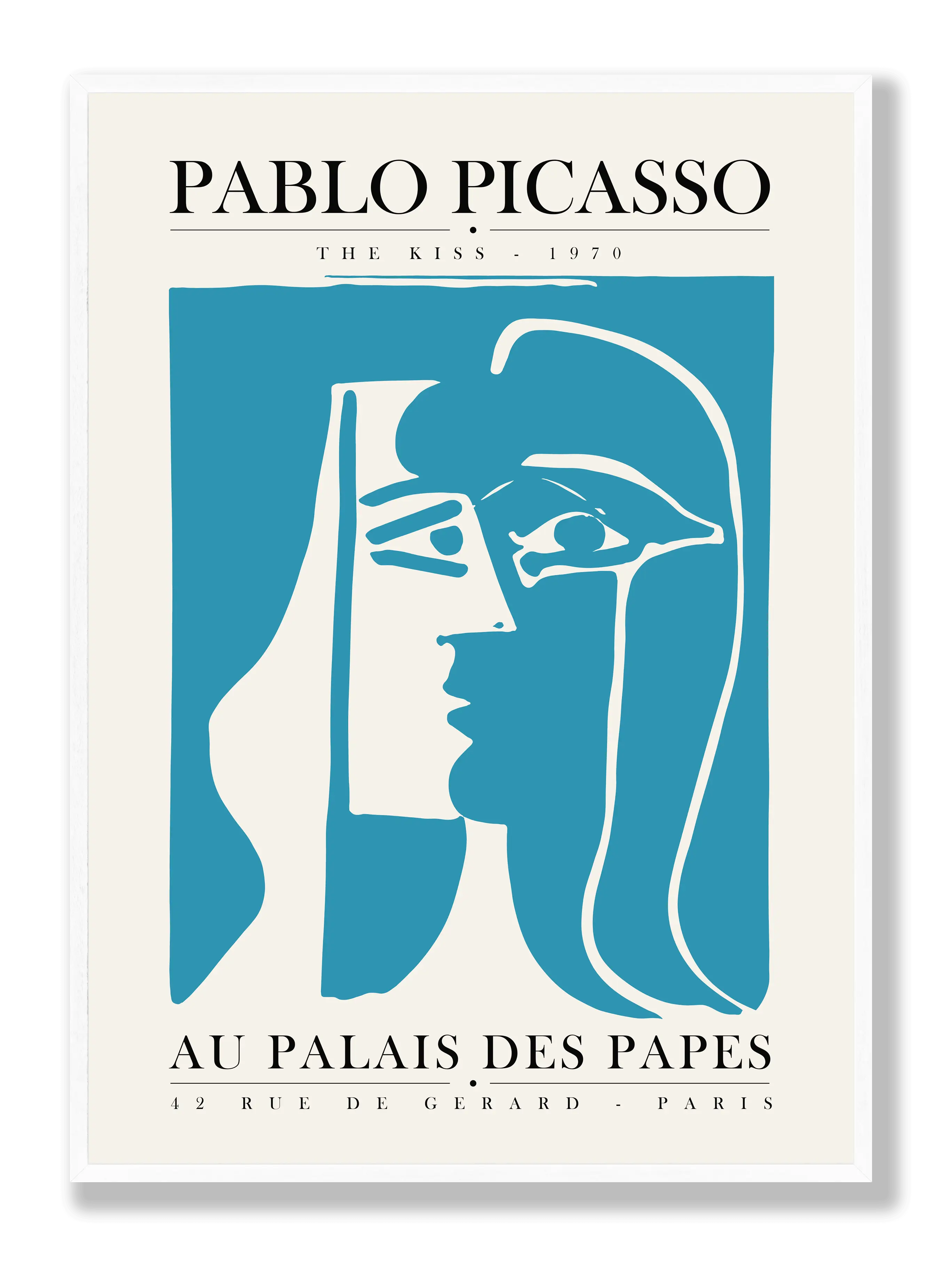 Picasso - Der Kuss Poster
