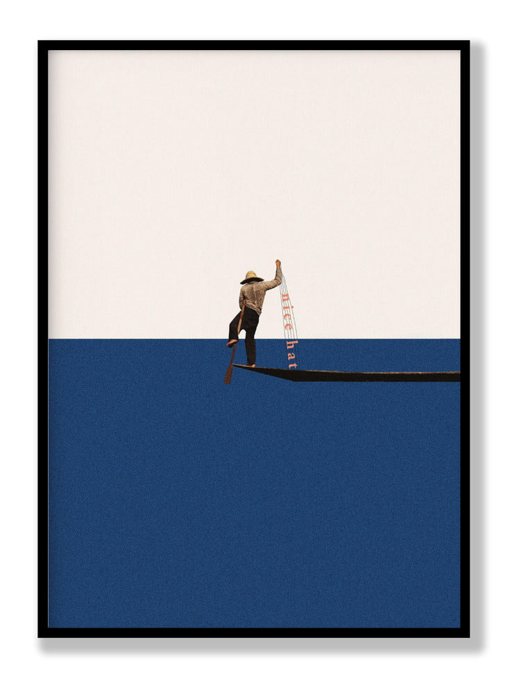 Fishing for compliments Poster
