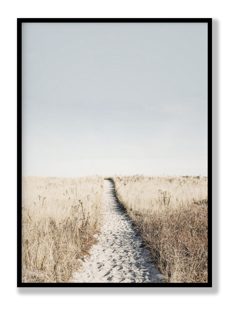 Zum Strand Poster