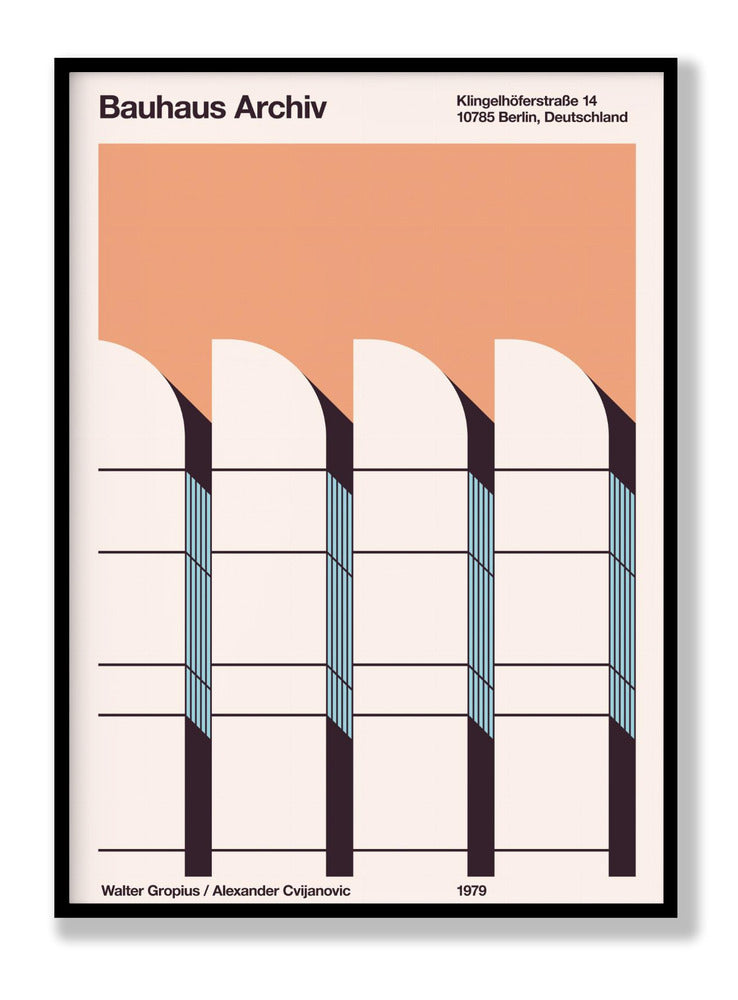 Bauhaus Archive Poster