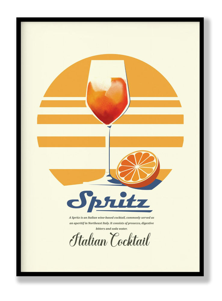 Spritz-Sommerdruck Poster